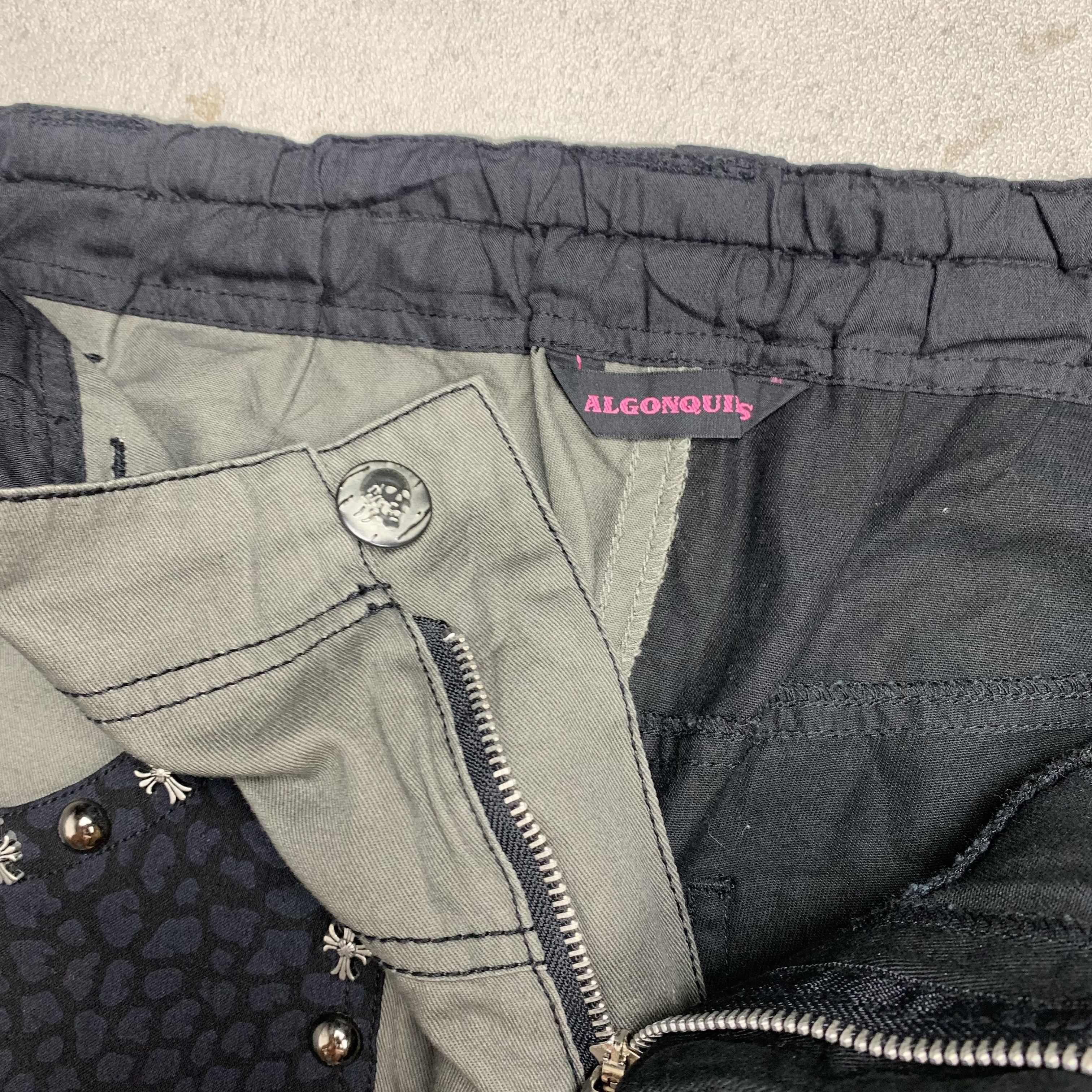 Japanese Brand Algonquins Japanese Brand Pants Gothic Punk Bondage Size US 28 / EU 44 - 6 Thumbnail