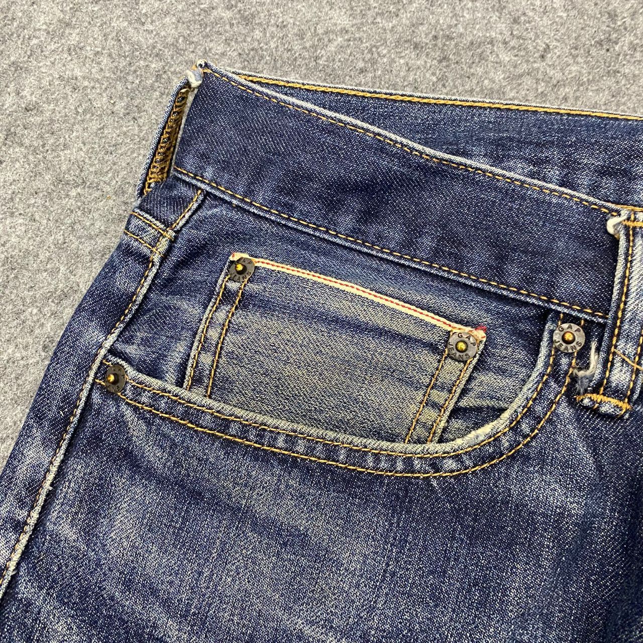 Gap 💥Best Offer💥Vintage Gap Selvegde Redline Distressed Denim Size US 34 / EU 50 - 14 Thumbnail