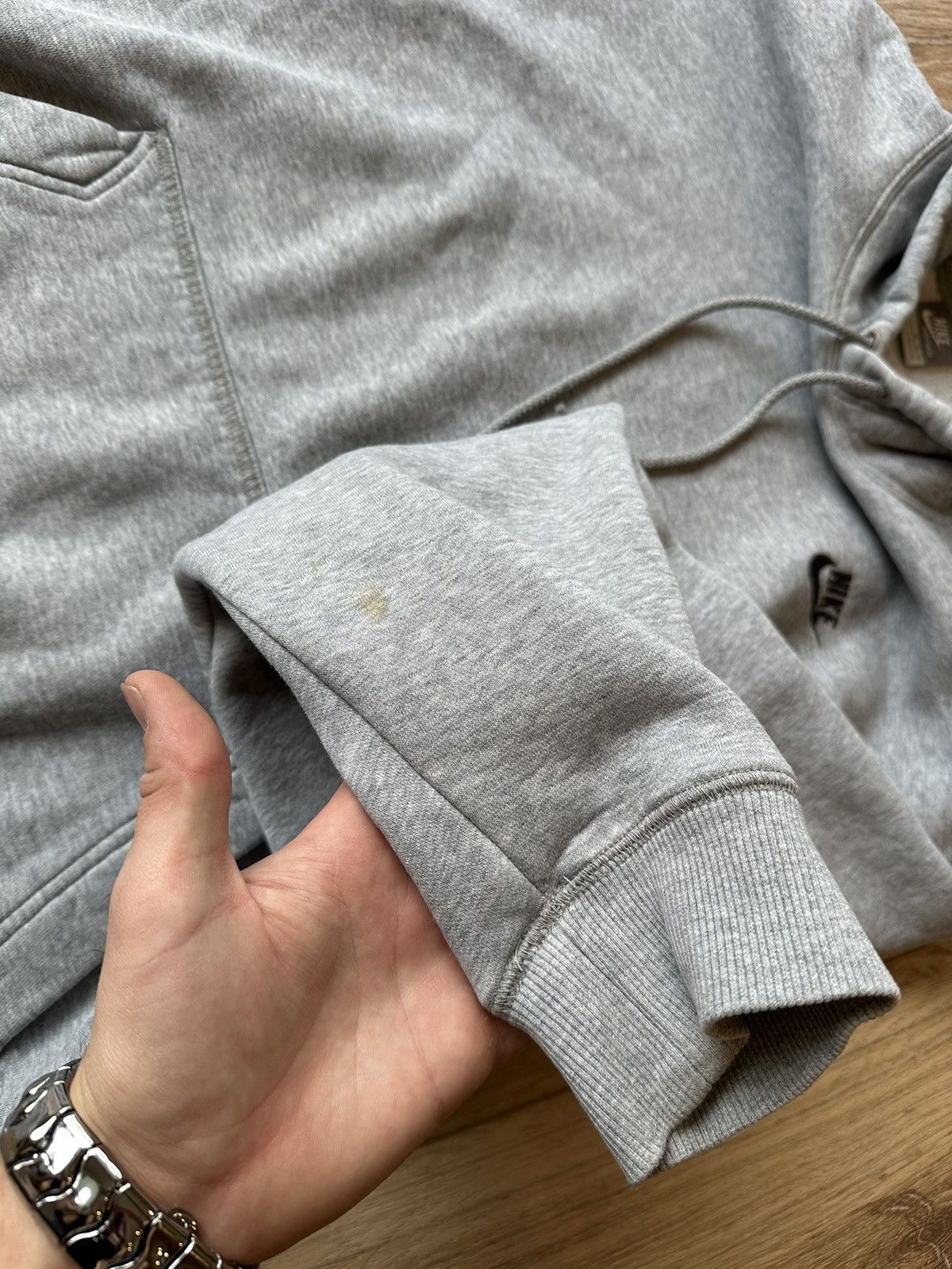 Nike × Vintage Vintage Y2K Nike Hoodie Sweatshirt Skate Grunge Size US L / EU 52-54 / 3 - 12 Thumbnail