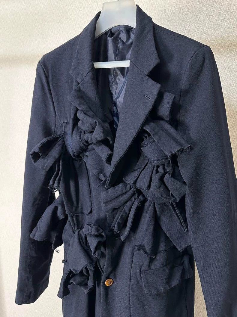Comme des Garcons Comme des Garcons Bow-decorated long coat Size S / US 4 / IT 40 - 4 Thumbnail