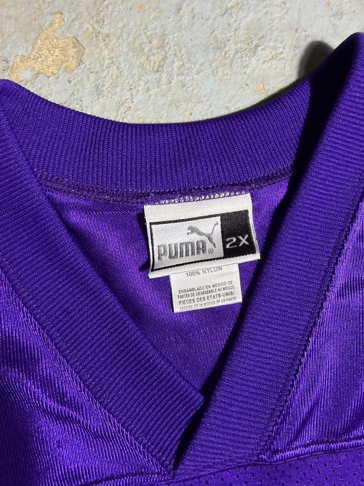 Puma Vintage Randy Moss Minnesota Vikings Jersey Size US XXL / EU 58 / 5 - 4 Thumbnail