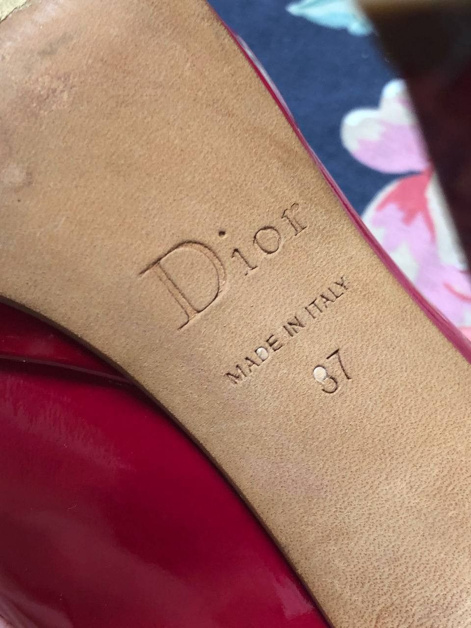 Christian Dior Monsieur Christian Dior Patent Leather Platform Heels Peep Toe Size US 7 / IT 37 - 5 Thumbnail