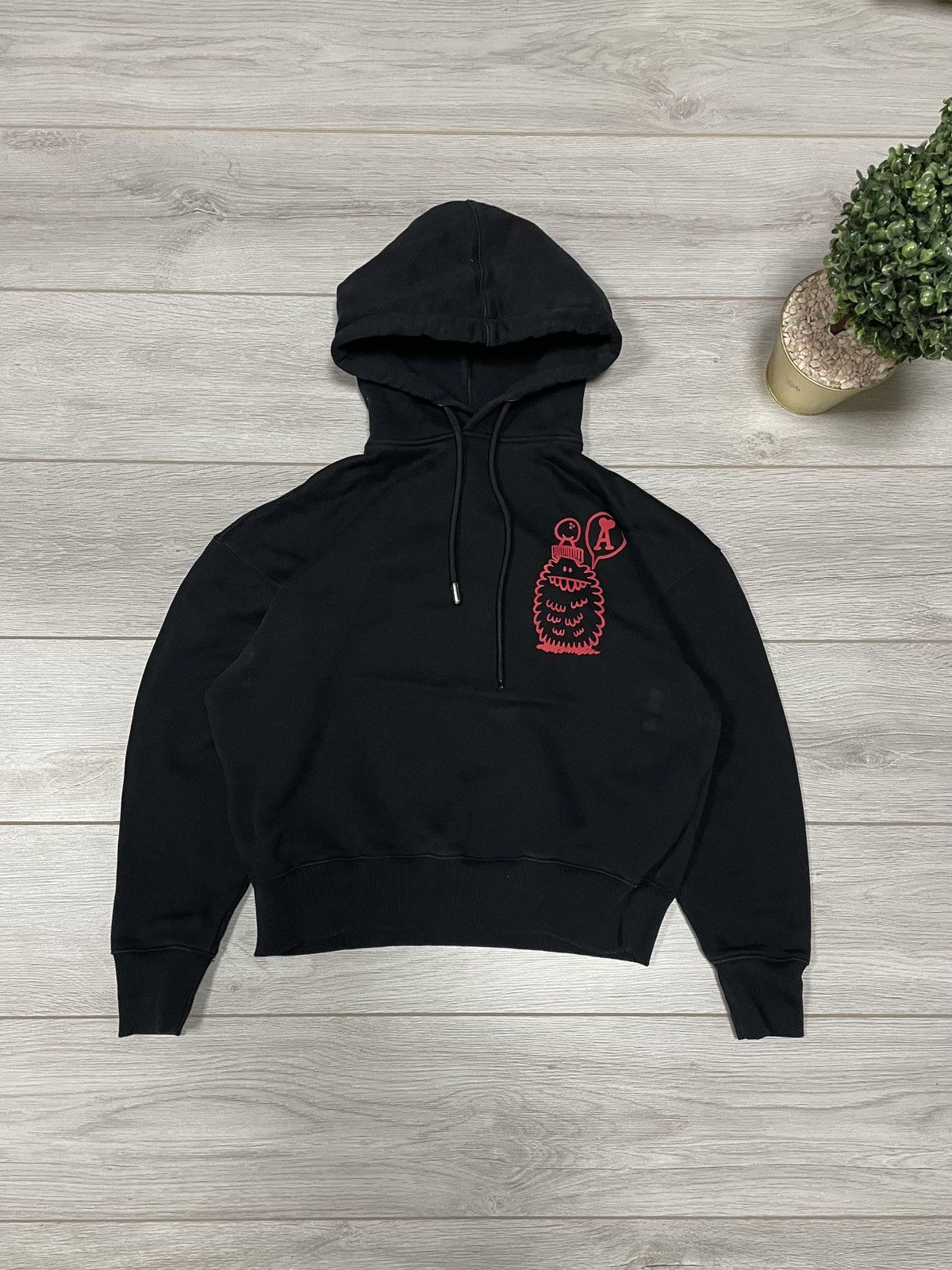 AMI AMI x Kevin Lyons heart big print hoodie Size US M / EU 48-50 / 2 - 2 Thumbnail