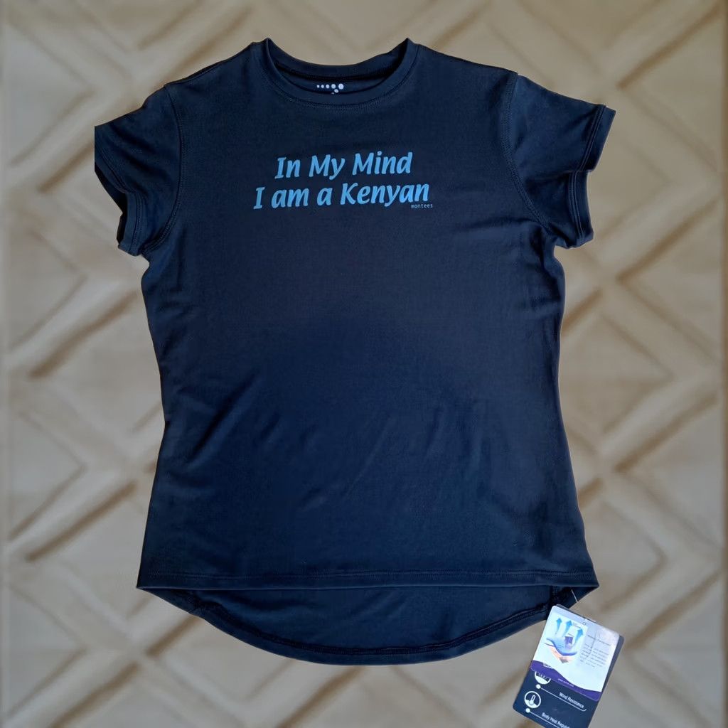 Vintage VINTAGE Zorrel In My Mind I Am A Kenyan Women’s M Black T-Shirt Running VTG Mens? Size M / US 6-8 / IT 42-44 - 1 Thumbnail