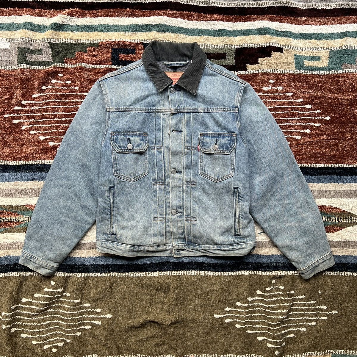 Levi's × Stussy Stussy x Levi's : Embossed Praglad Trucker Jacket