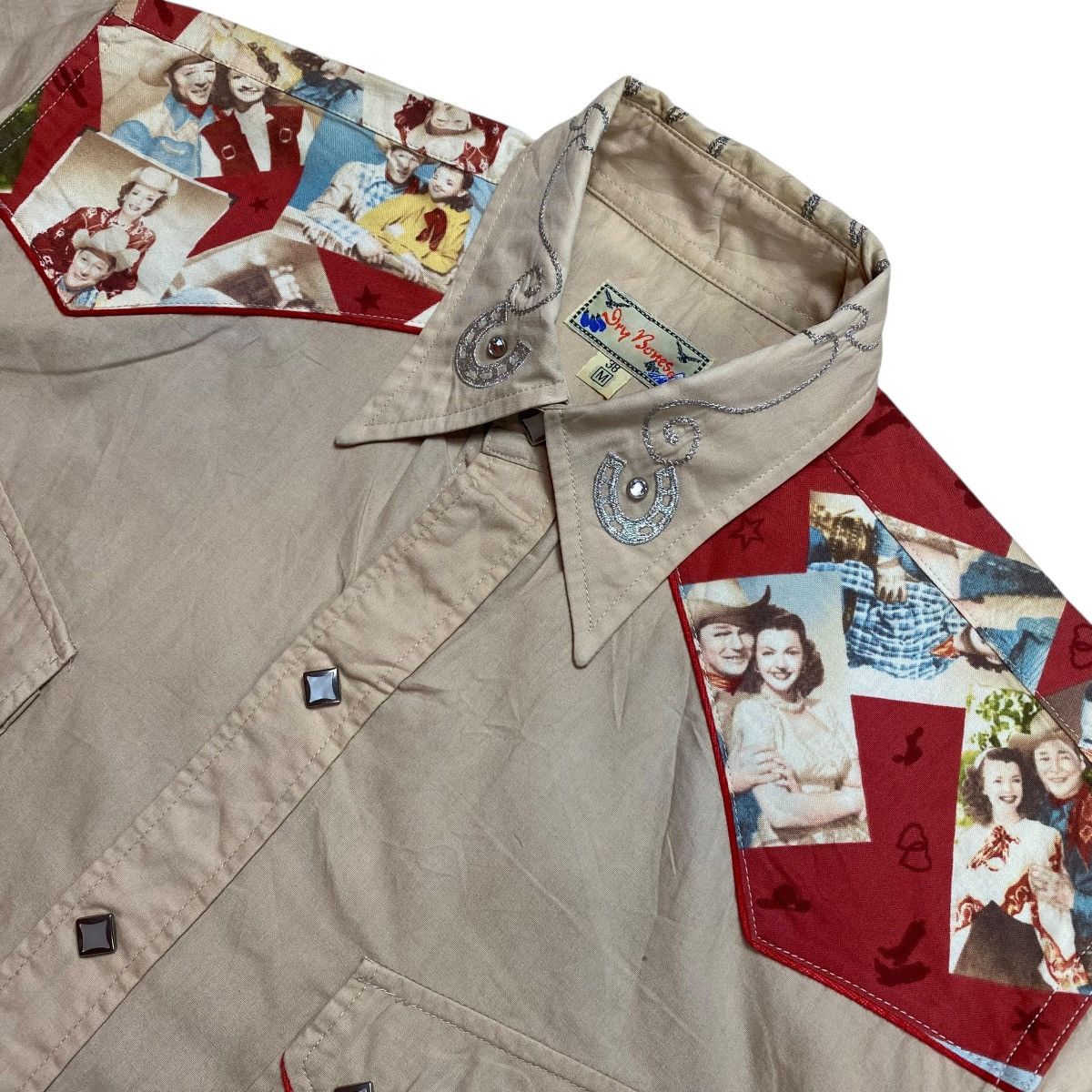 Dry Bones Dry Bones Ranchwear Cowboy&Girls Snapp Button Shirt Size US M / EU 48-50 / 2 - 4 Thumbnail