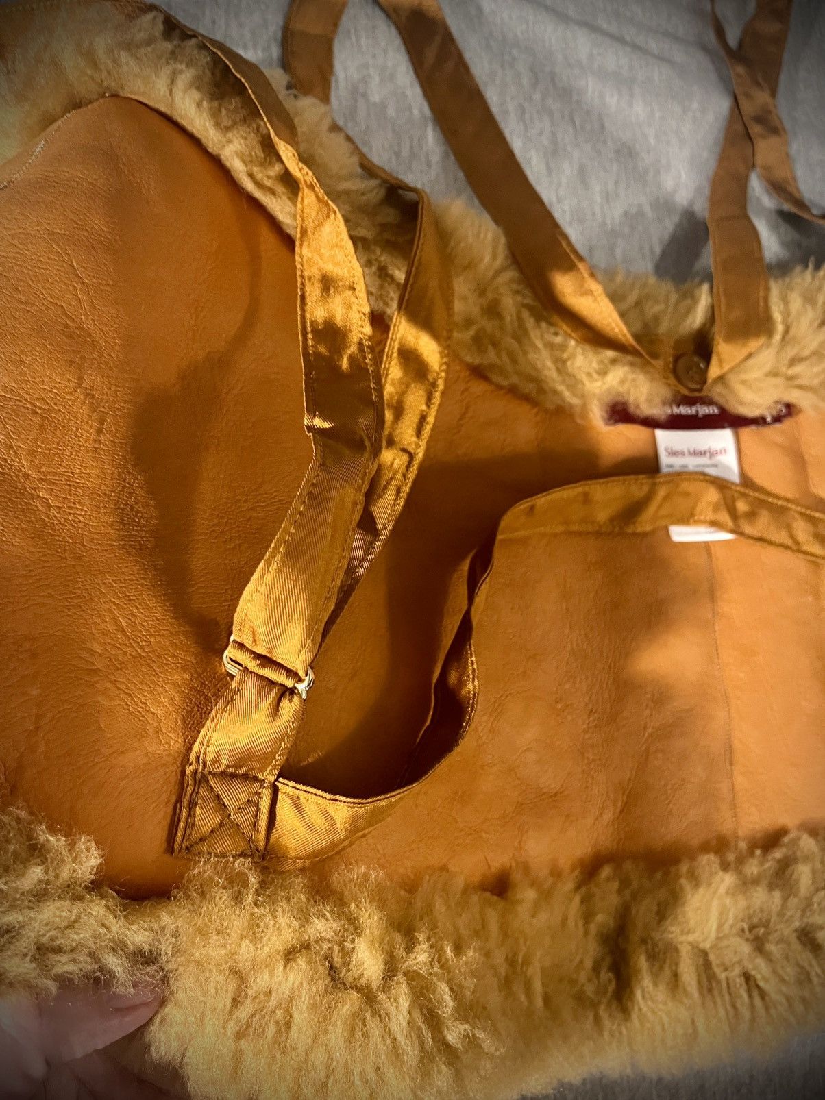 Sies Marjan Sies Marjan Jordi Shearling Shrug Size ONE SIZE - 5 Thumbnail