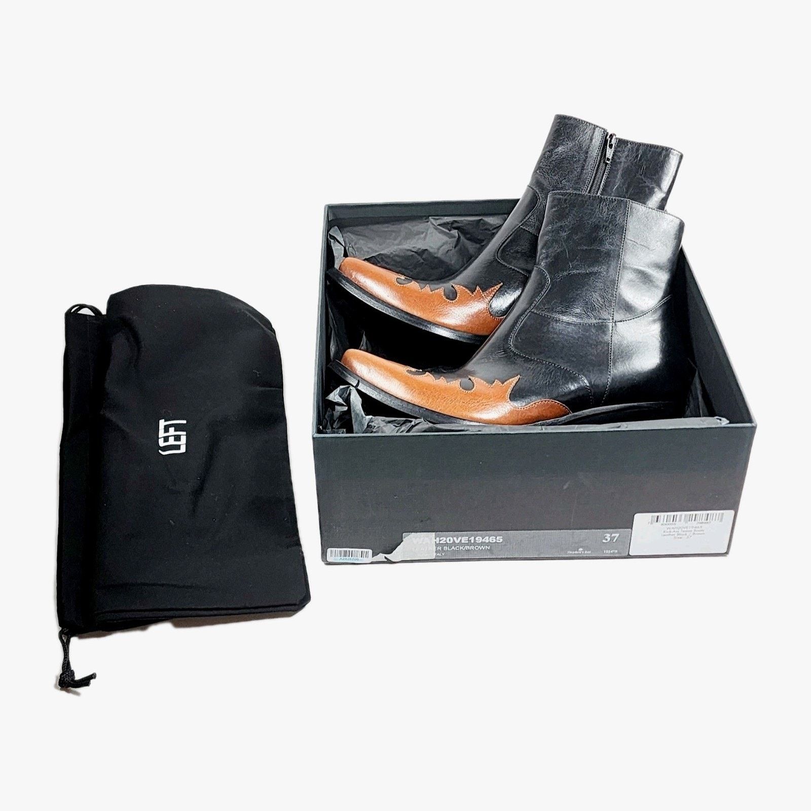 Vetements VETEMENTS Leather Ankle Boots US7. EU37 Size US 7 / IT 37 - 10 Thumbnail