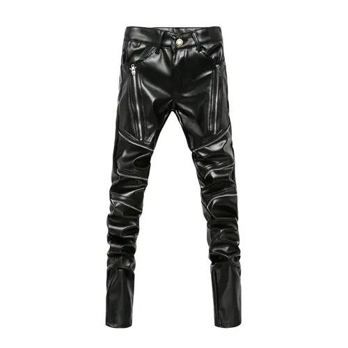 Japanese Brand Miyuki x Keito Slim Fit Leather PU Pant Size US 34 / EU 50 - 1 Thumbnail
