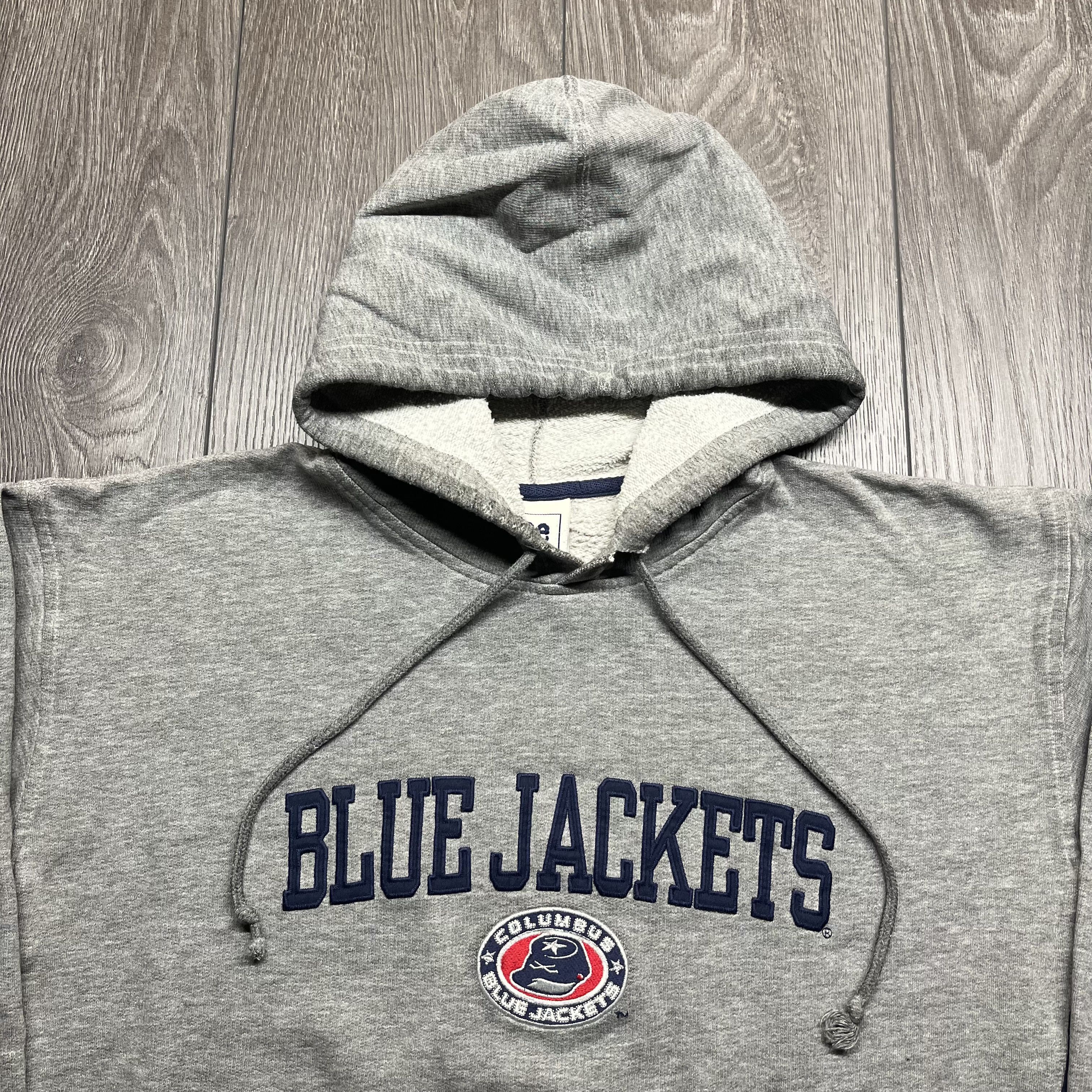 Lee × NHL × Vintage Vintage Columbus Blue Jackets 1990s NHL Hoodie Size US L / EU 52-54 / 3 - 2 Thumbnail