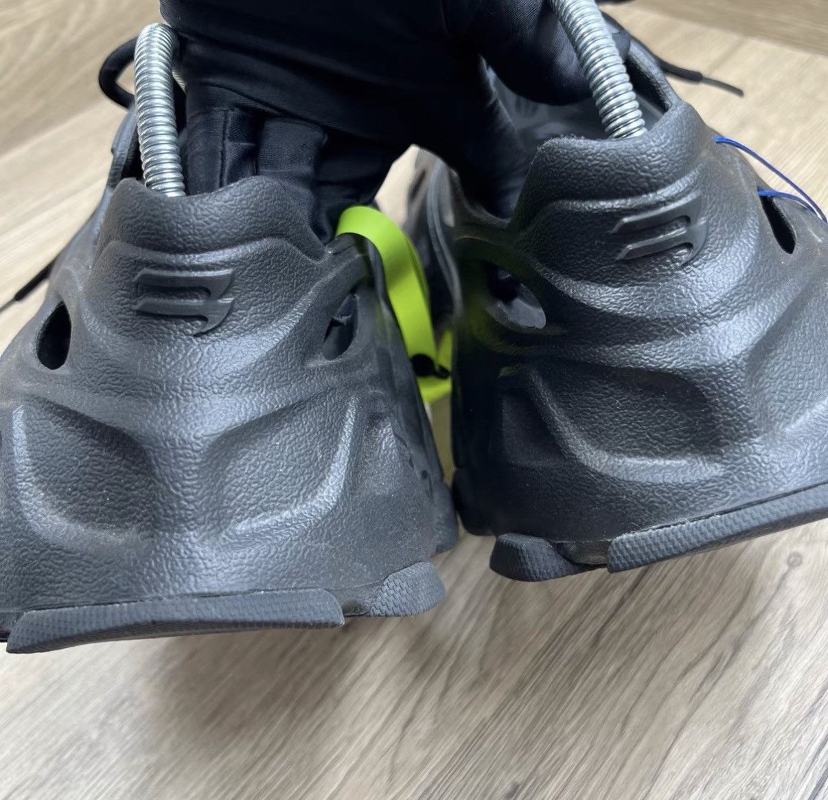 Balenciaga Balenciaga Black Lace-up Sneakers J41 Size US 8.5 / EU 41-42 - 6 Thumbnail