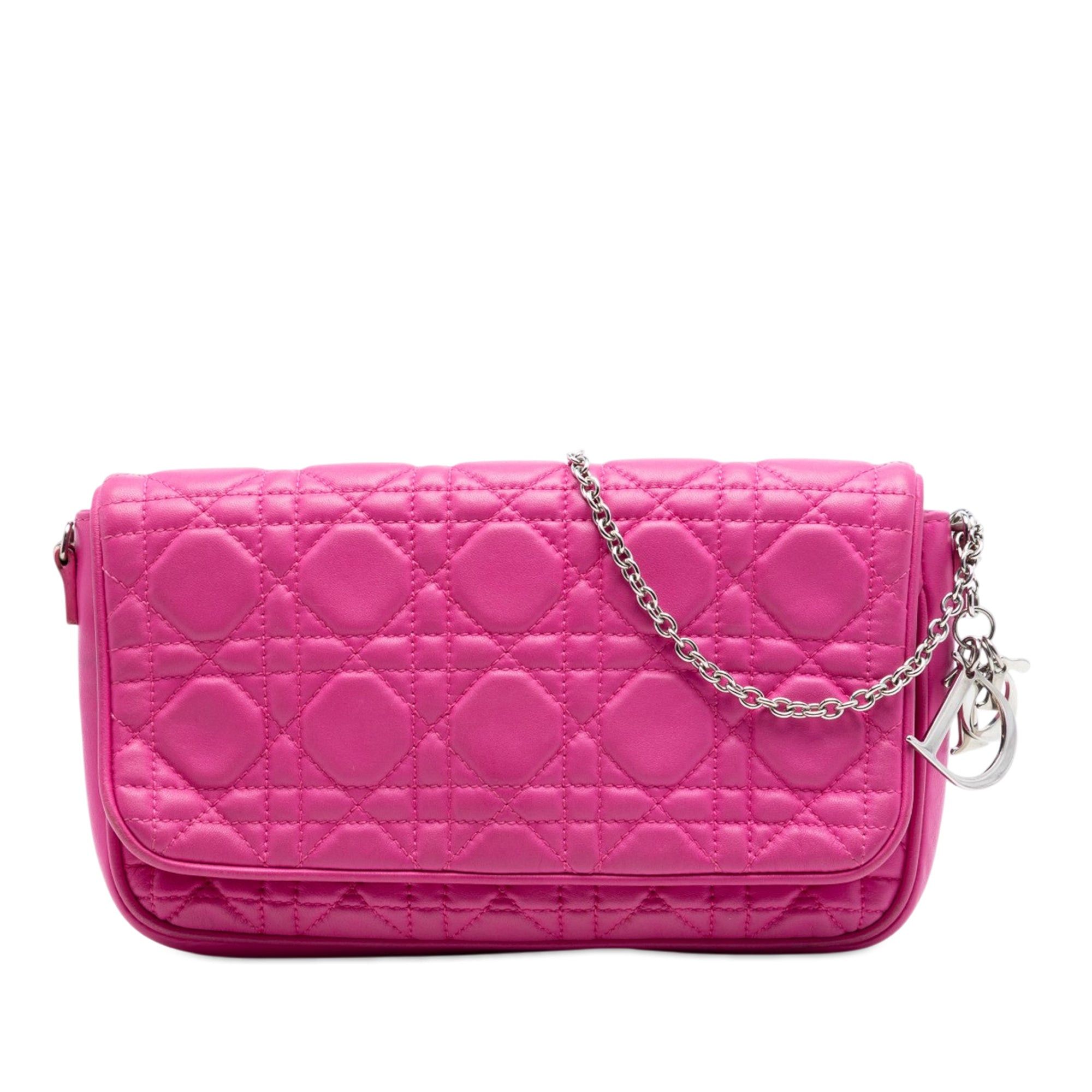 Dior Lambskin Cannage Chain Pochette Size ONE SIZE - 1 Thumbnail