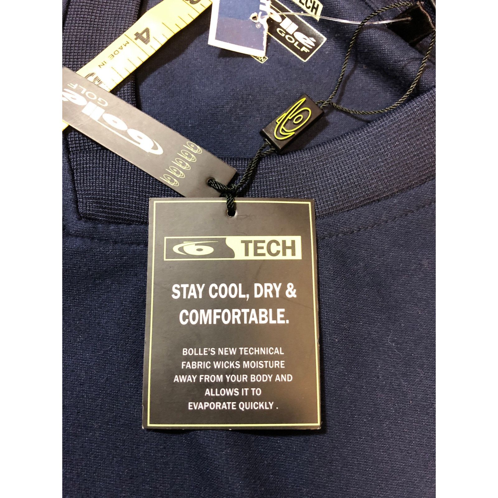 Bolle Men's Navy Blue Bolle Golf Tech Sleeveless Pull Over Size US XXL / EU 58 / 5 - 9 Thumbnail