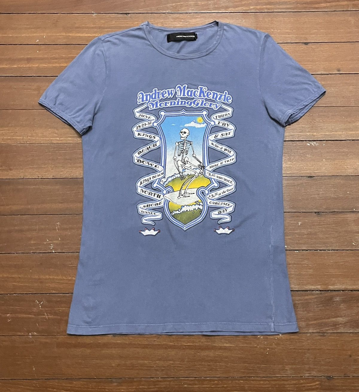 Andrew Mackenzie Very Rare Italian Designer Andrew Mackenzie T-shirt 2000s Size US M / EU 48-50 / 2 - 1 Thumbnail