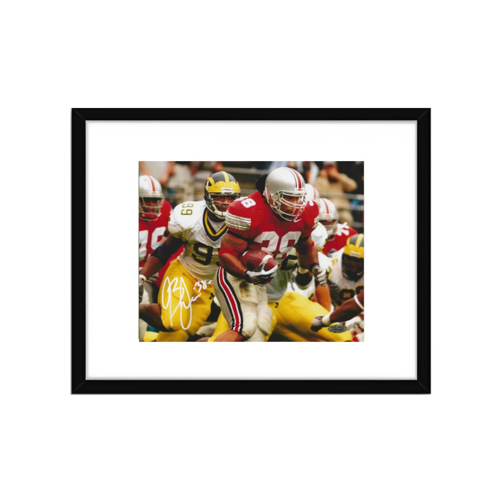 Other BRANDEN JOE AUTOGRAPHED 8X10 PHOTO OHIO STATE WITH COA Size ONE SIZE - 2 Thumbnail