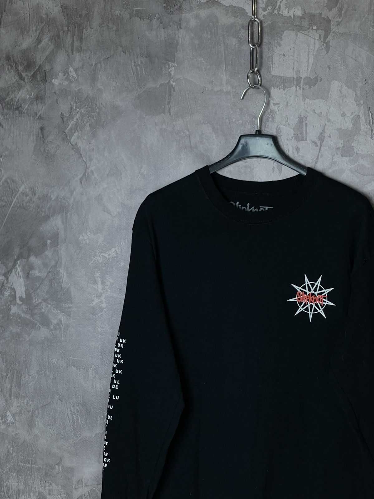 Band Tees × Slipknot × Vintage Vintage Slipknot Y2K Band Punk Rock Tour Long Sleeve Shirt Size US M / EU 48-50 / 2 - 4 Thumbnail