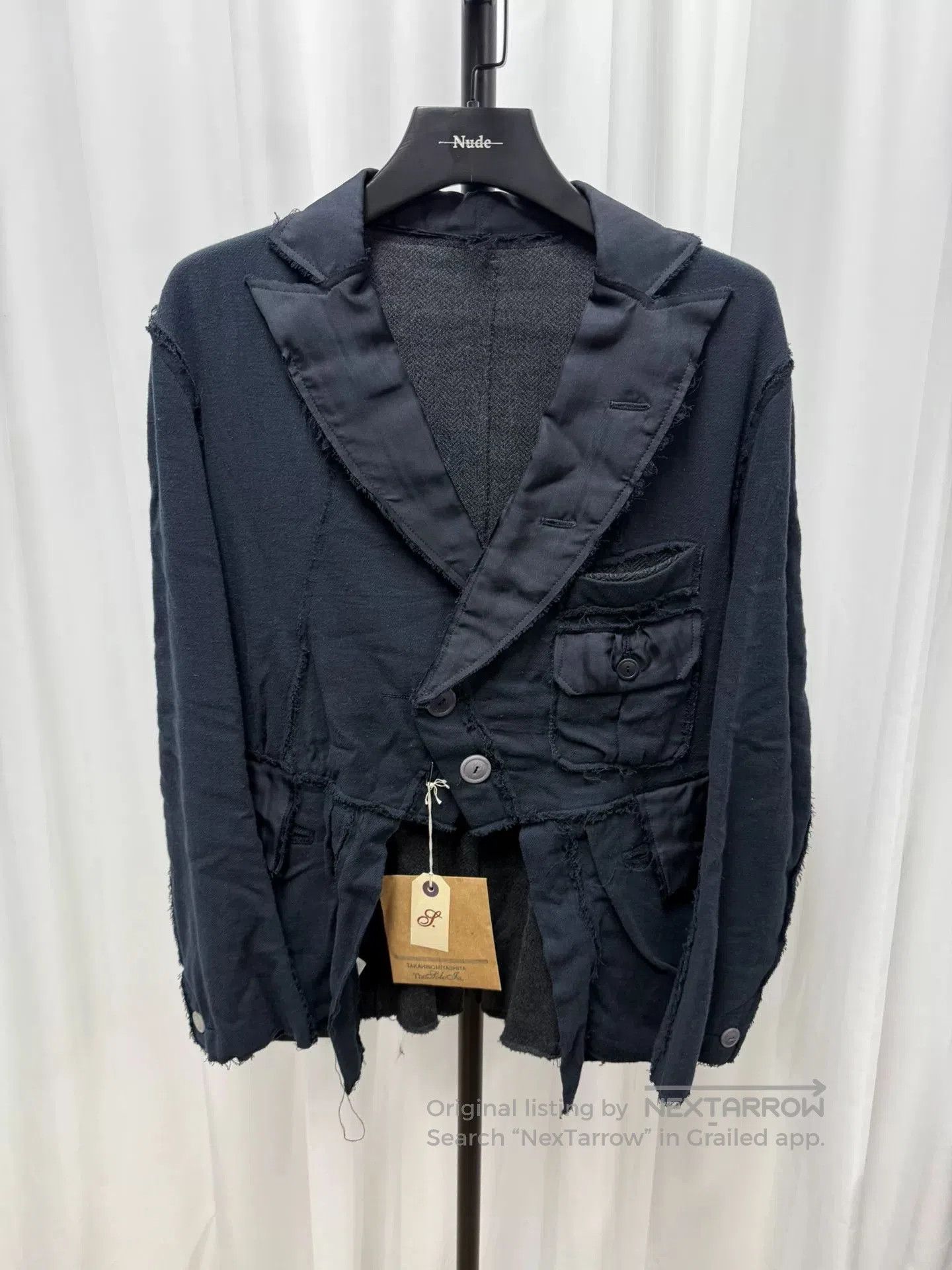 Comme des Garcons soloist destroied jacket. Size US M / EU 48-50 / 2 - 1 Thumbnail