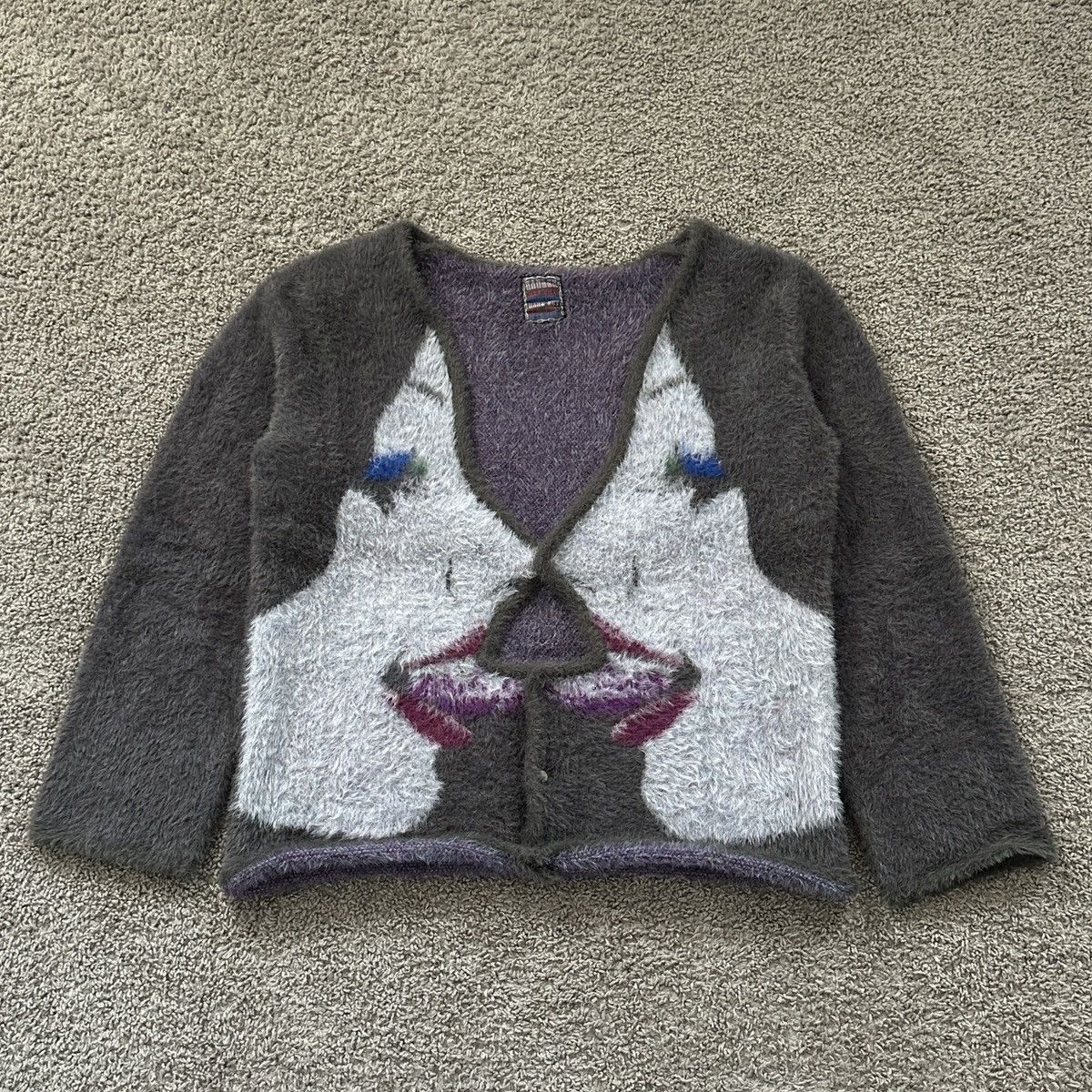Ransom Clothing Ransom Clothing Kissing Kardigan Size US L / EU 52-54 / 3 - 1 Thumbnail