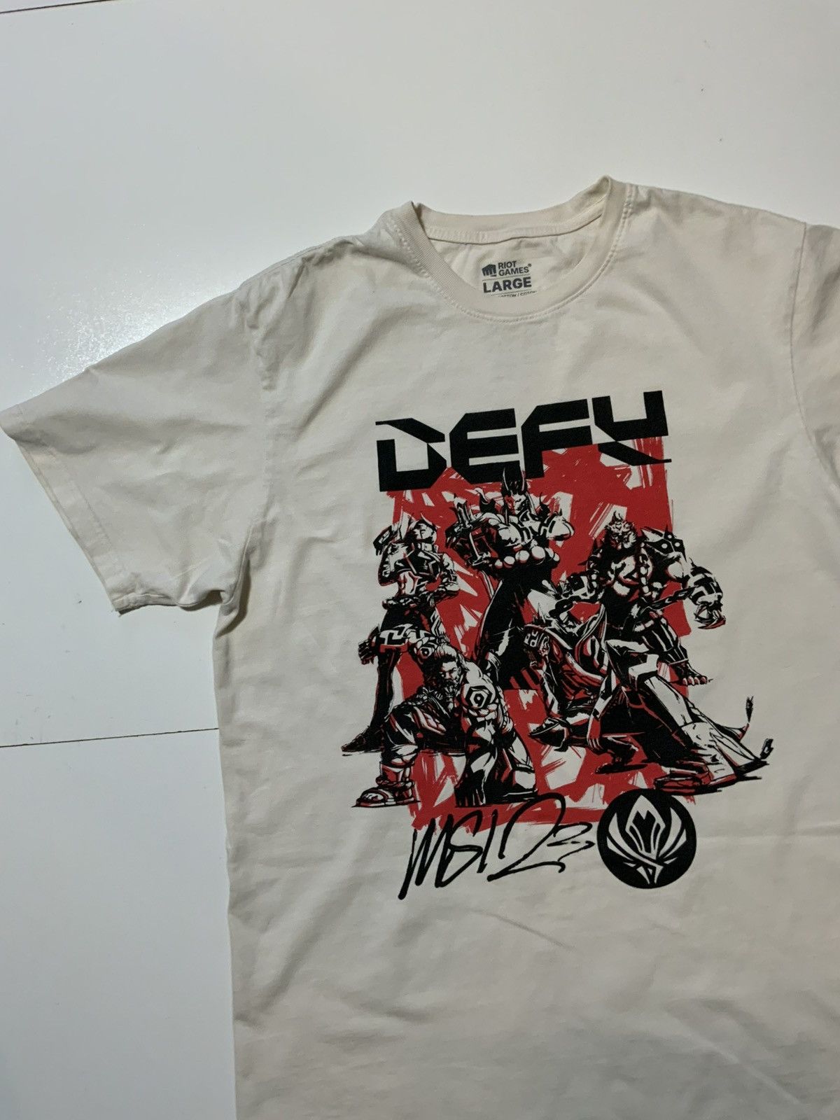Other Riot Games MSI 2023 Defy Haters League Of Legends T-Shirt Size US L / EU 52-54 / 3 - 4 Thumbnail
