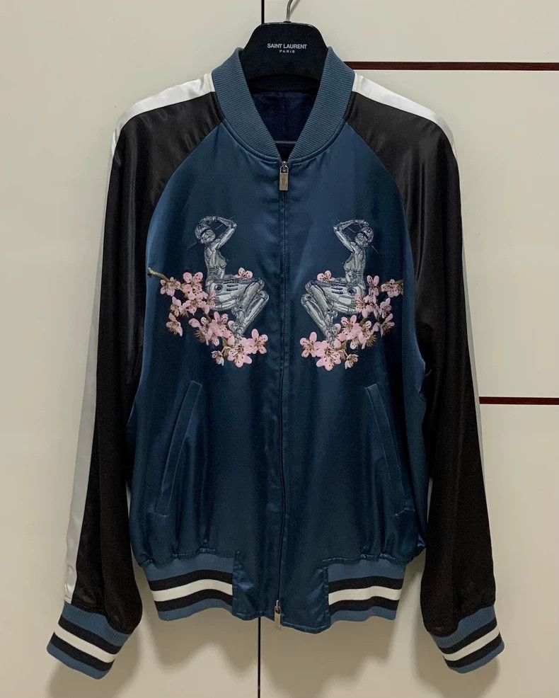 Dior Dior 19 FW Co-branded Blue Empty Hillbase Jacket 2502-Nexta Size US S / EU 44-46 / 1 - 1 Thumbnail