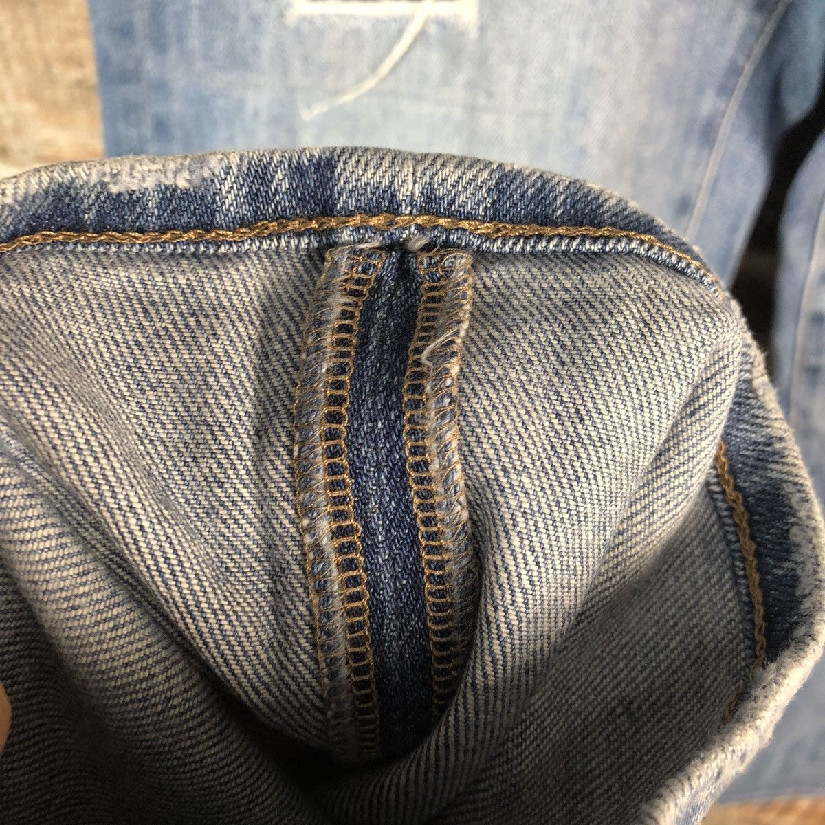 Japanese Brand DL Uniqlo Jeans Distressed Denim Pants #C150 Size US 34 / EU 50 - 11 Thumbnail