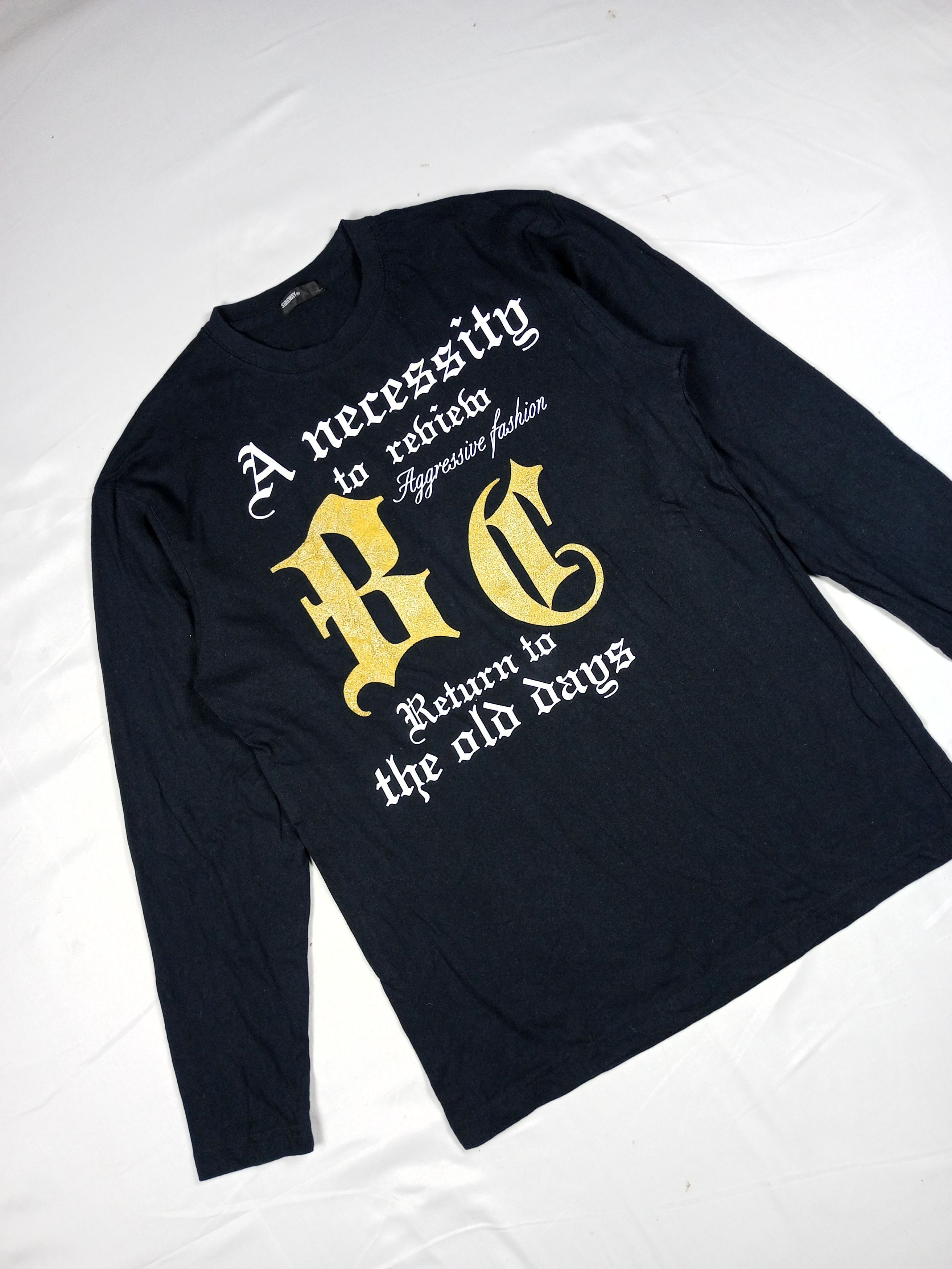 Japanese Brand JAPANESE SIDE WAY POEM SEDITIONARIES VKEI PUNK STYLE Size US L / EU 52-54 / 3 - 3 Thumbnail