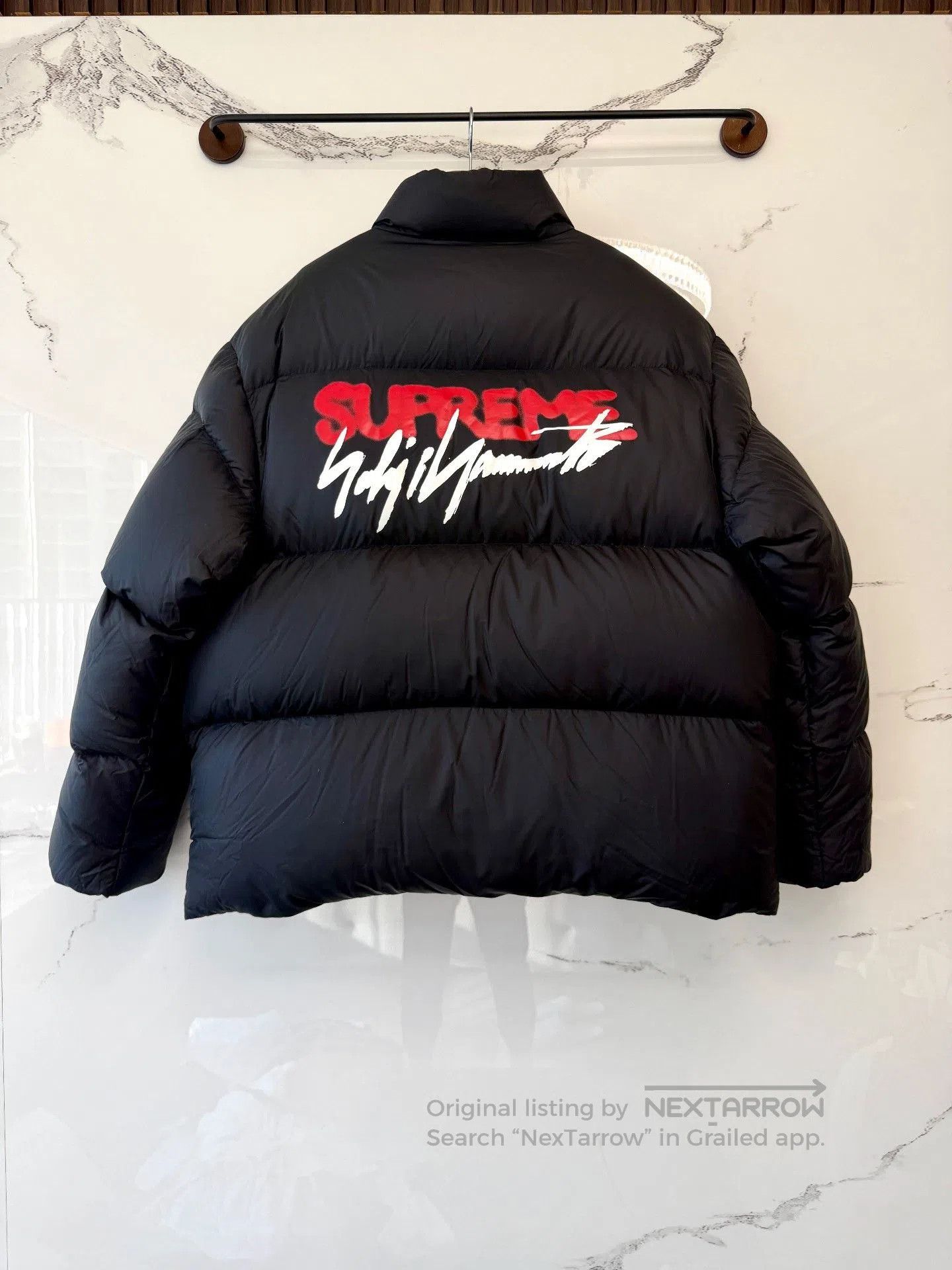 Supreme supreme yohji yamamoto black puffer jacket. Size US XL / EU 56 / 4 - 1 Thumbnail