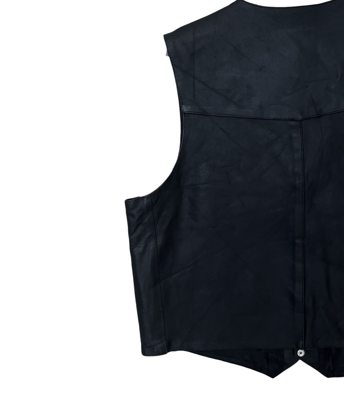 Vintage Vintage Brand Guide Gear Leather Vest 1970s Size US XL / EU 56 / 4 - 7 Thumbnail