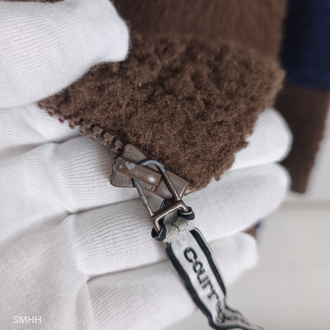 Courreges 🔥Rare Courrèges Sherpa Fleece - Embroidered Back Logo ( M ) Size US M / EU 48-50 / 2 - 12 Thumbnail