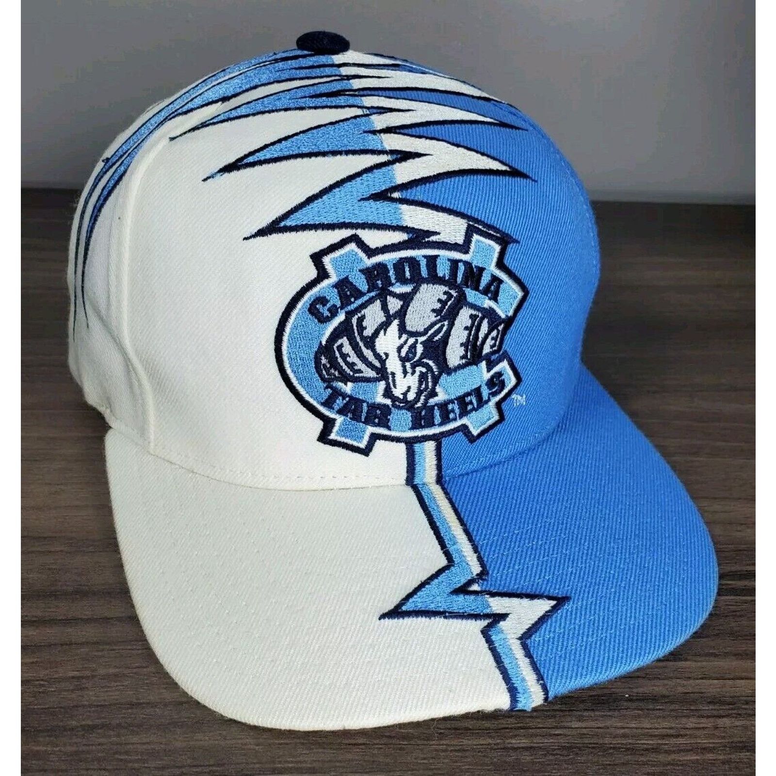 Starter × Vintage RARE UNC North Carolina Tar Heels Hat Starter Shockwave  Cap | Grailed