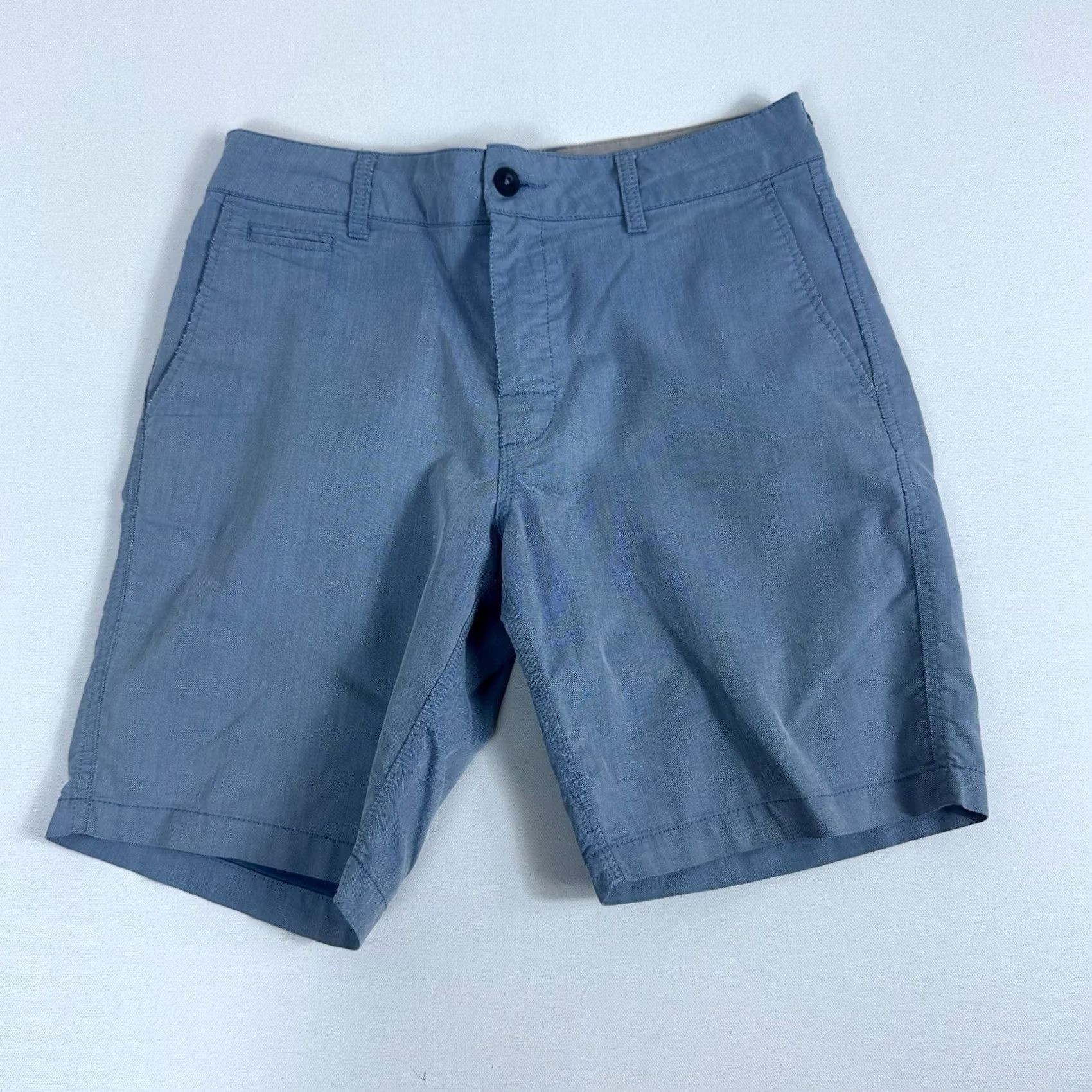 RVCA VINTAGE RVCA Chino Mens 30 Blue Stretch The Balance Opposites short Preppy Size US 30 / EU 46 - 4 Thumbnail