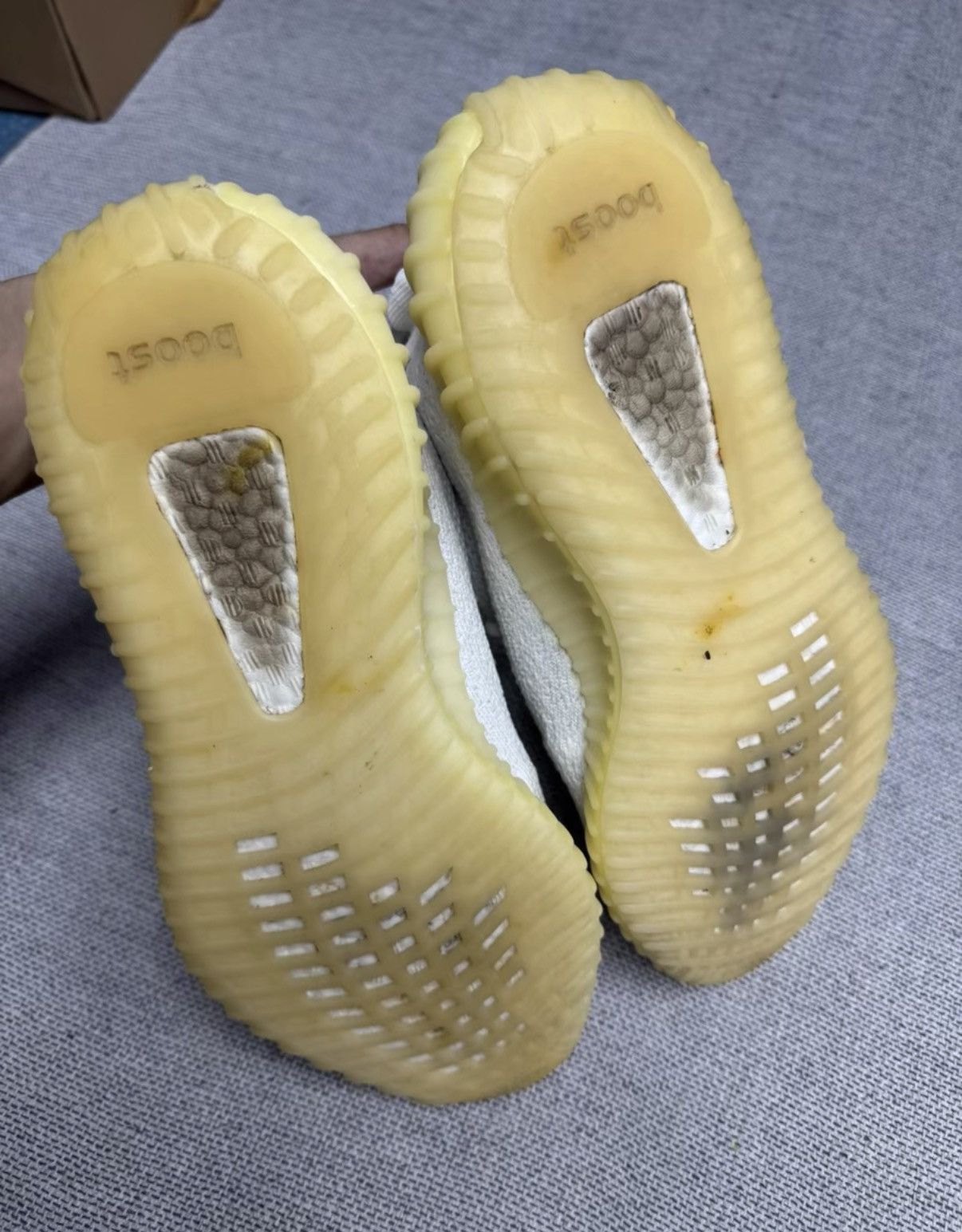 Adidas Adidas Yeezy 350 Cream White K37 Size US 10 / EU 43 - 7 Thumbnail