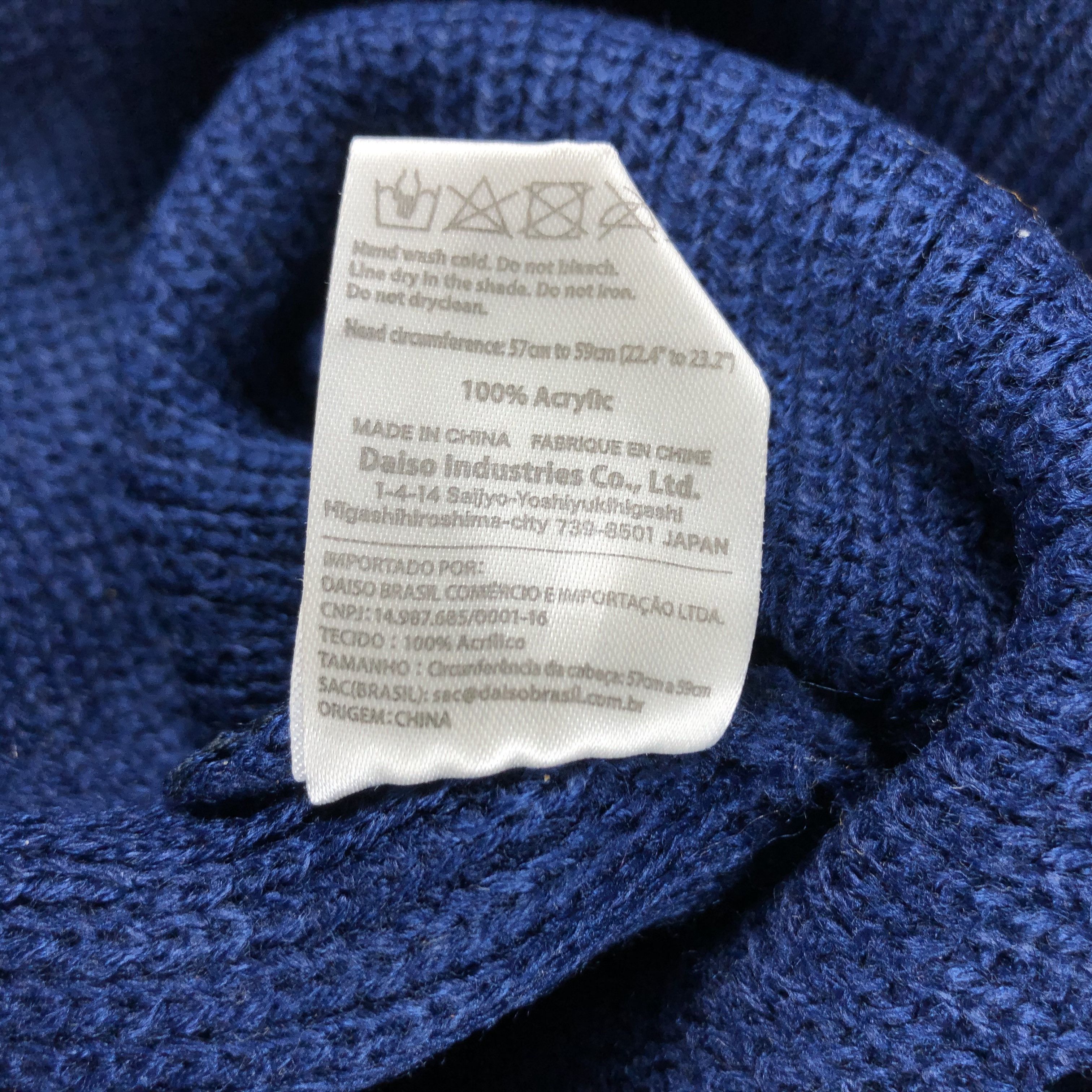 Japanese Brand × Vintage Daiso Japan "The Winter" Beanie Snow Hat Snow Cap -D1069 Size ONE SIZE - 7 Thumbnail