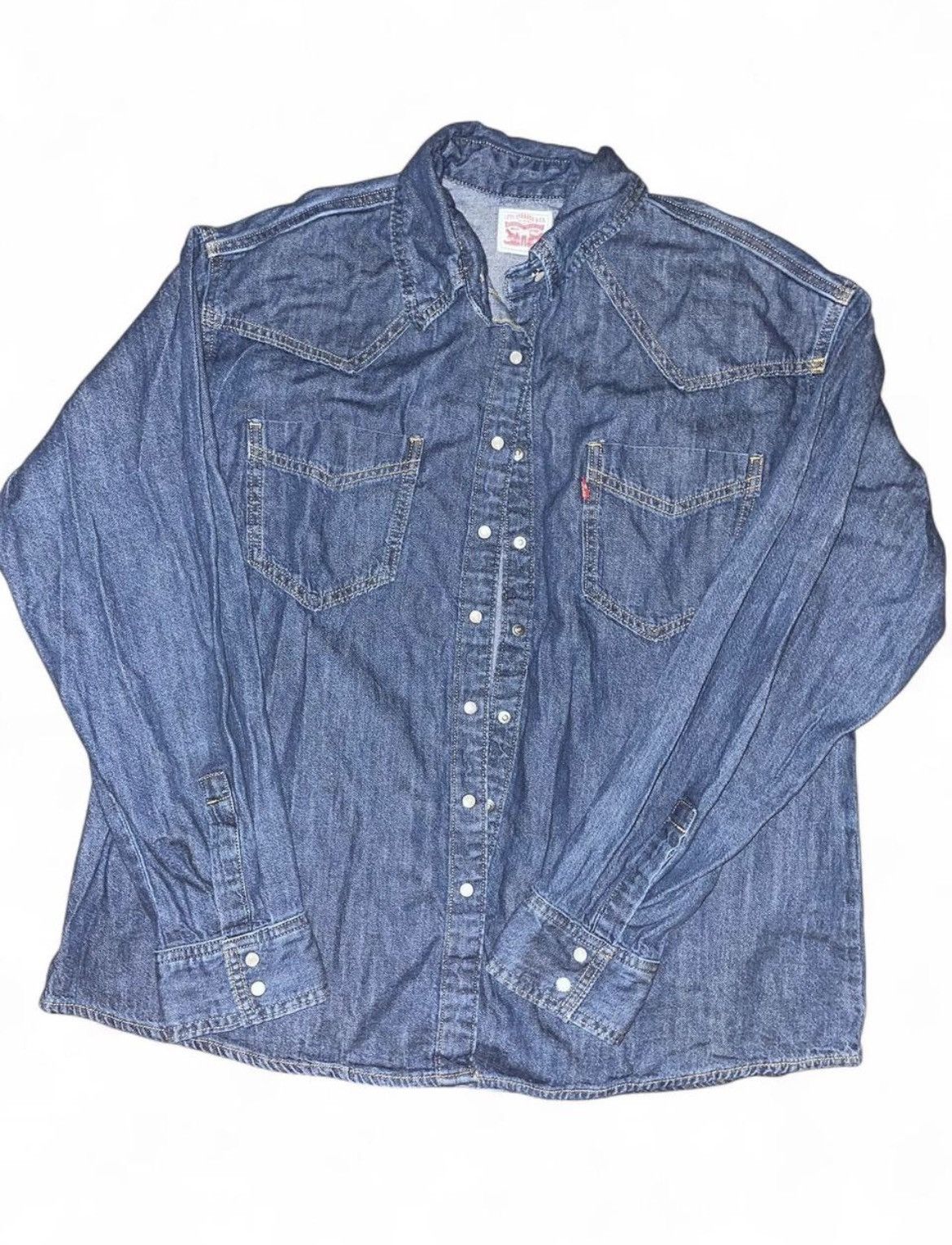 Levi's Levi’s Denim Shirt Size US M / EU 48-50 / 2 - 1 Thumbnail