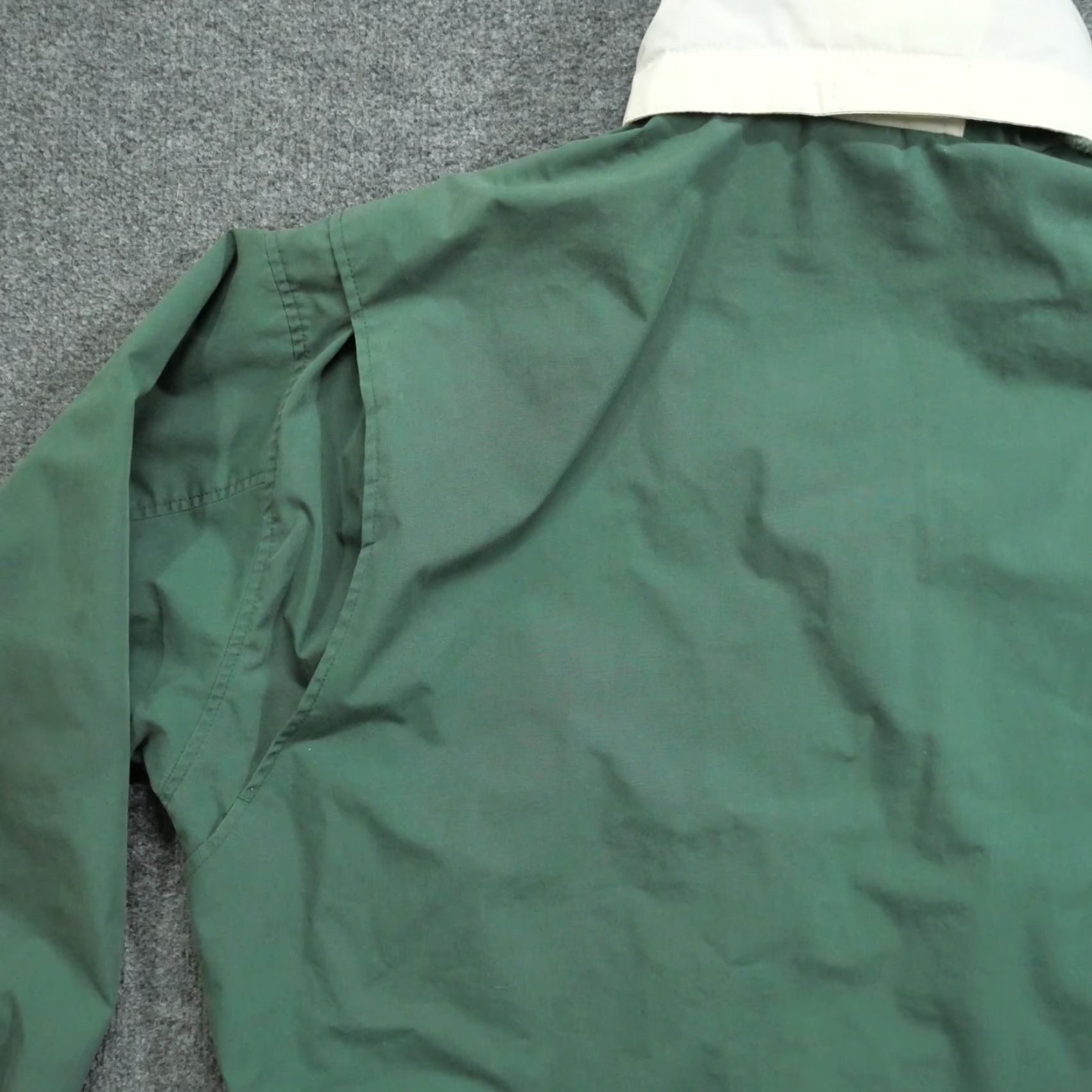 Vintage VINTAGE American Living Legend Jacket Mens M Green 90s Sailing Hooded Mid-Length Zip Snap Casual Basic Lined Size US M / EU 48-50 / 2 - 7 Thumbnail