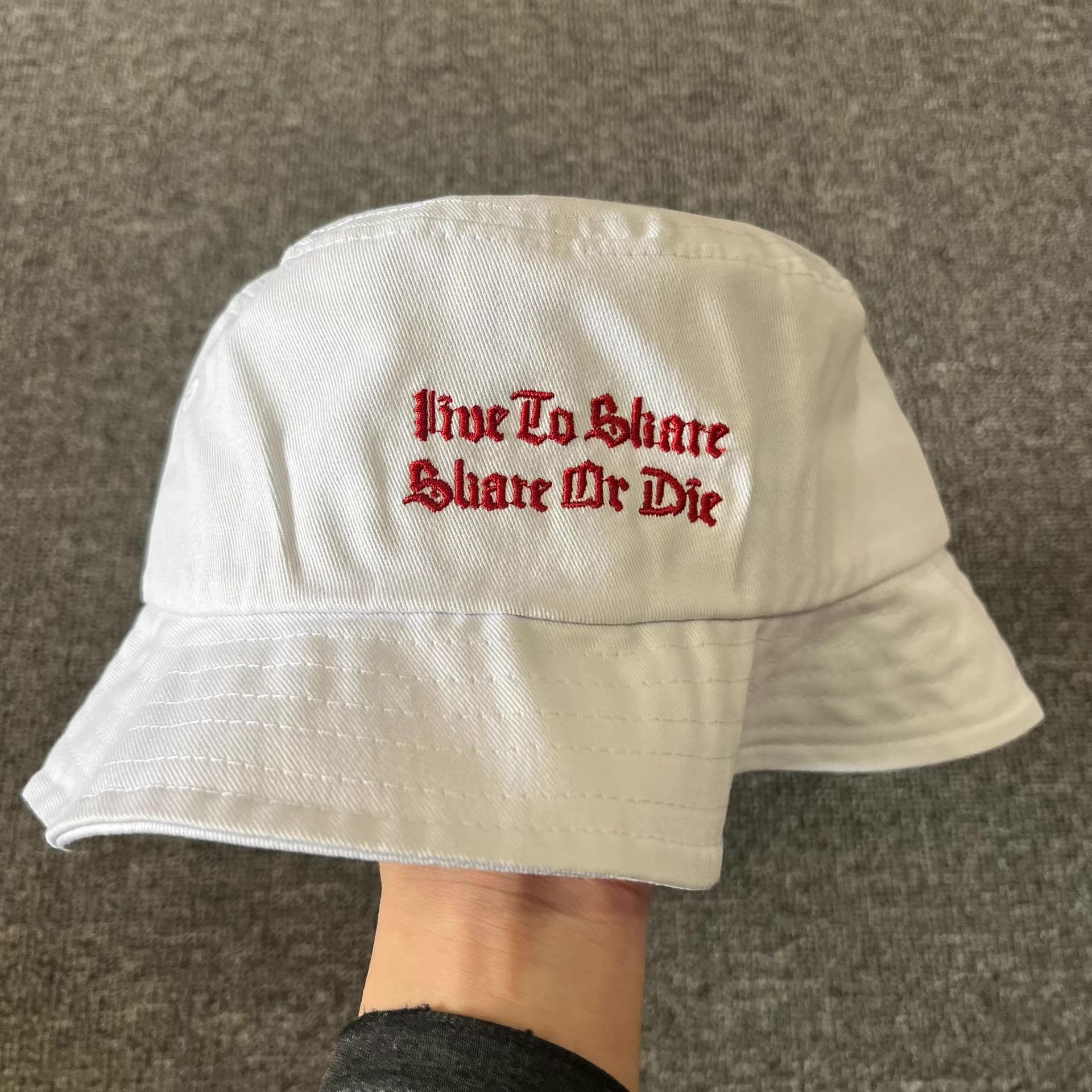 Thrasher THRASHER Flame Logo Embroidered Bucket Hat Q7 Size ONE SIZE - 2 Thumbnail