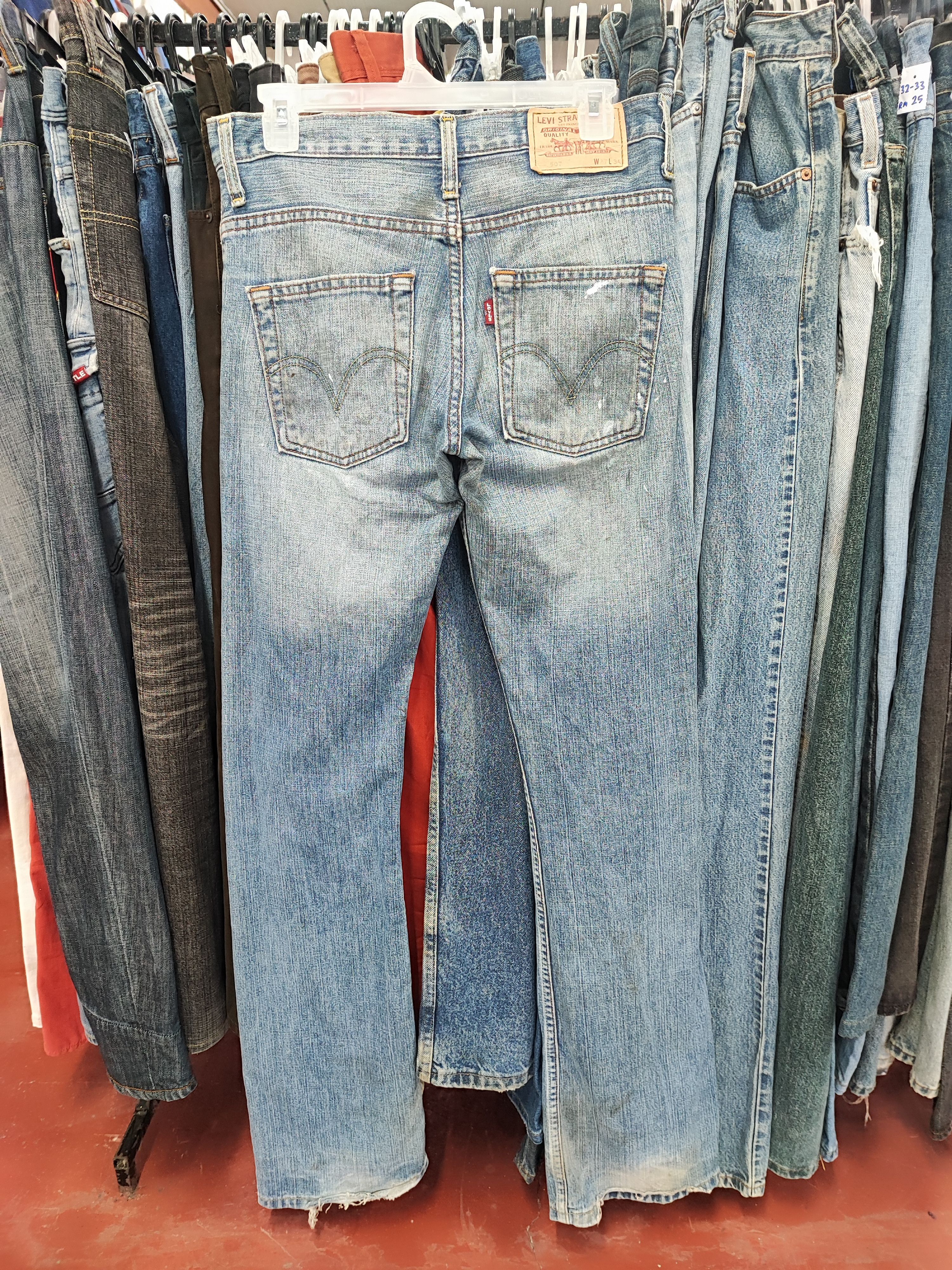 Levi's × Vintage Vintage levis 507 Jeans Size US 30 / EU 46 - 3 Thumbnail