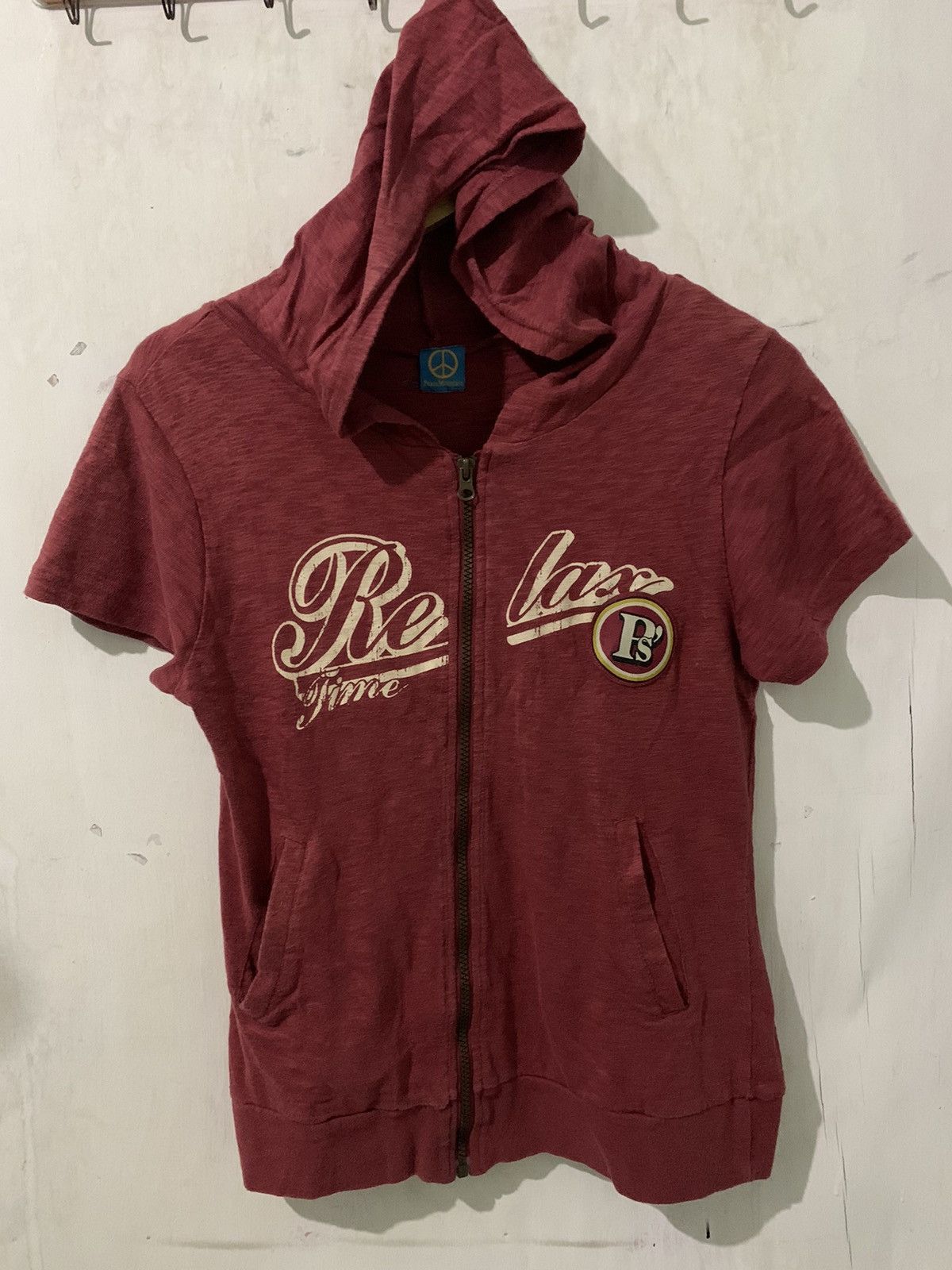 Beauty Beast × Hysteric Glamour × Japanese Brand Japanese poem short Sleeve Zipper hoodie Size US S / EU 44-46 / 1 - 2 Thumbnail