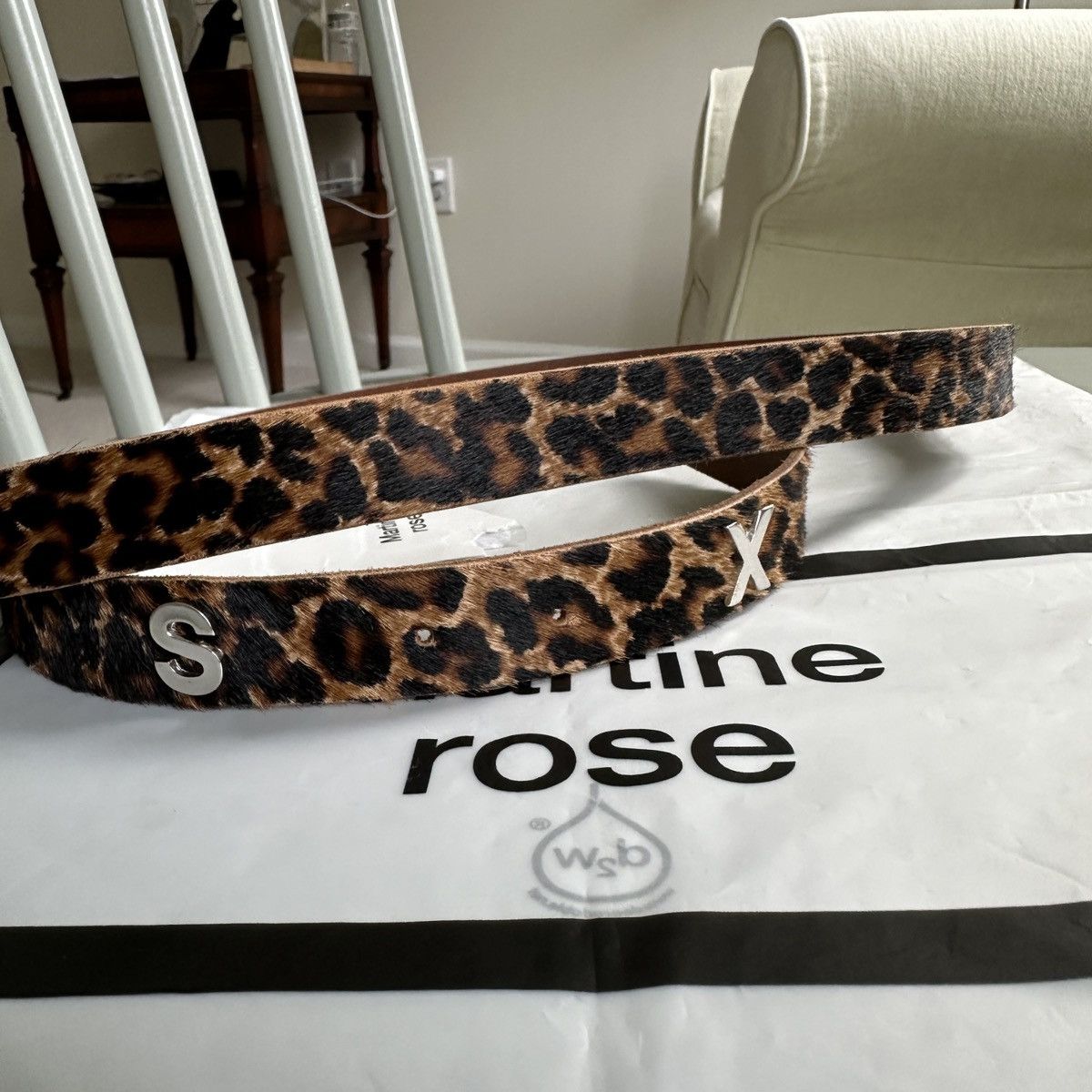 小物 Martine Rose sex belt Martine Rose SEX BELT, Black - Beamhill