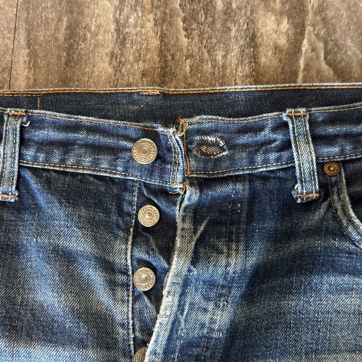 Levi's vintage levis 501 xx big e redline Size US 34 / EU 50 - 5 Thumbnail