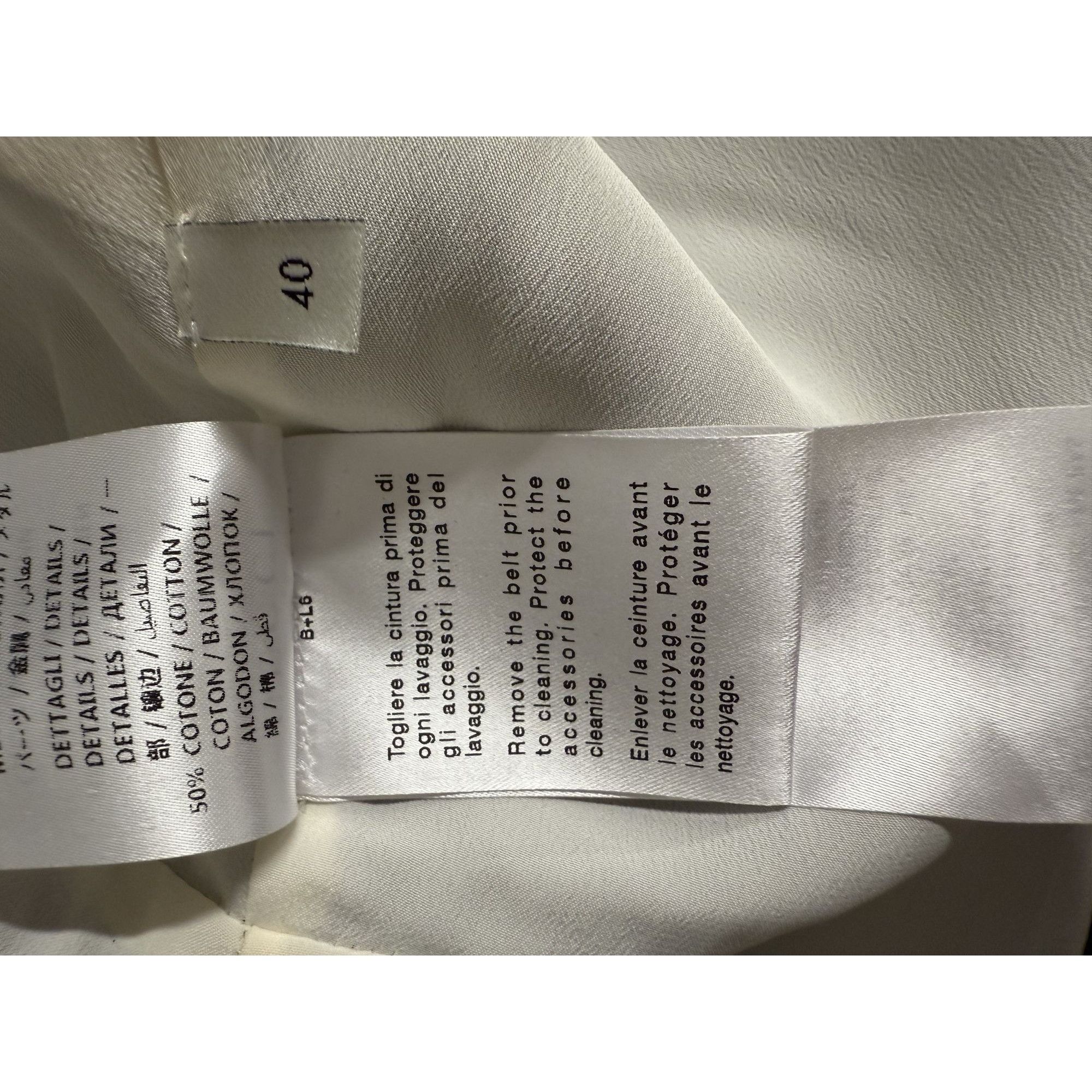 Gucci Gucci Womens Black & White Short-Sleeve Button-Up Blazer Dre Size S / US 4 / IT 40 - 14 Thumbnail