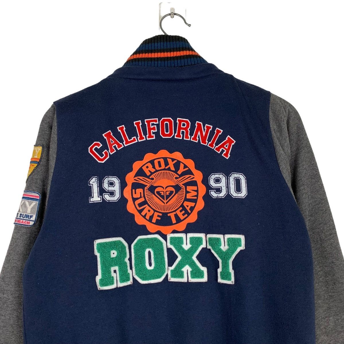 Japanese Brand California ROXY Surf Team Big Logo Varsity #0906-C40 Size US L / EU 52-54 / 3 - 8 Thumbnail
