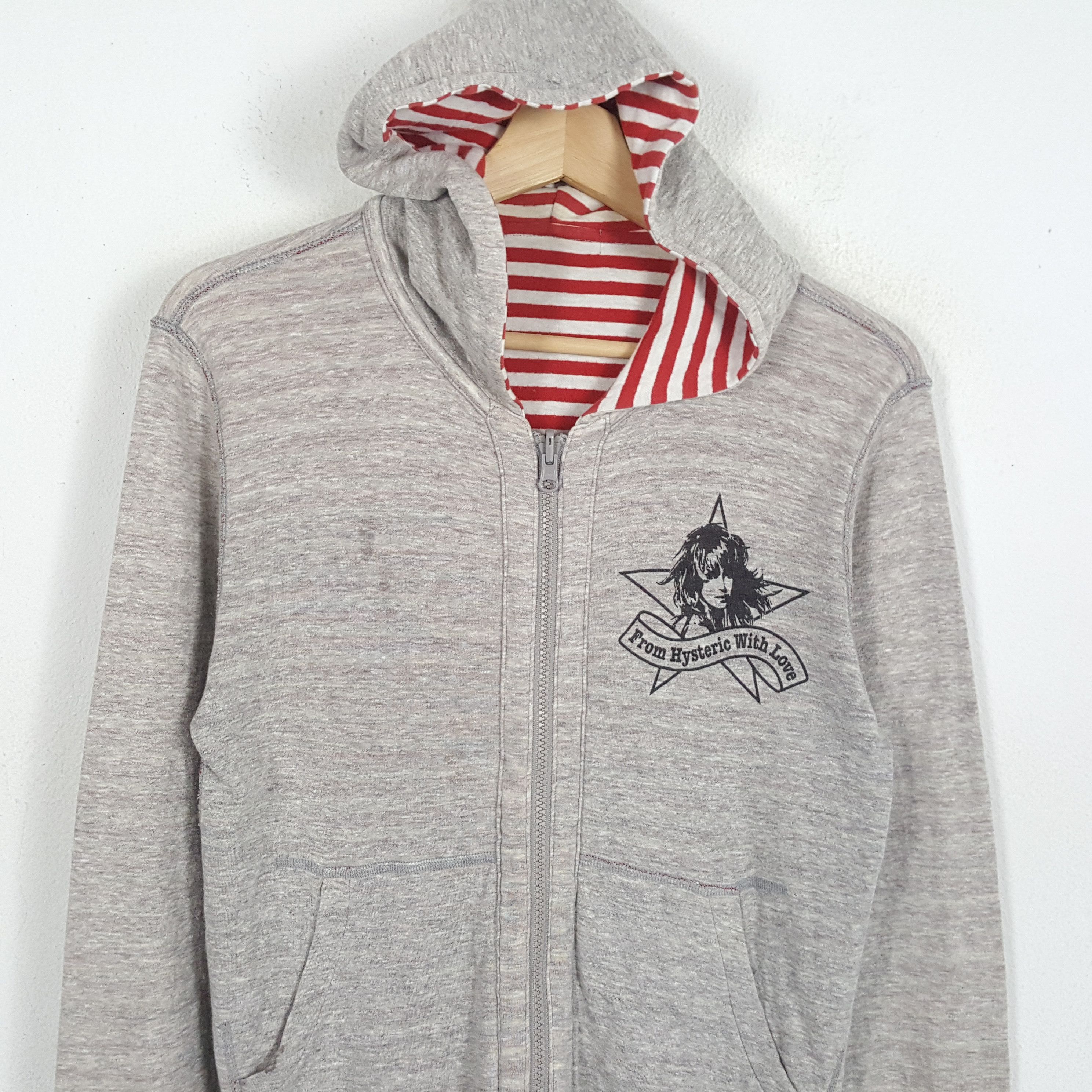 Hysteric Glamour × Japanese Brand × Vintage Vintage HYSTERIC GLAMOUR Japanese Fashion Brand Hoodies Size XS / US 0-2 / IT 36-38 - 4 Thumbnail
