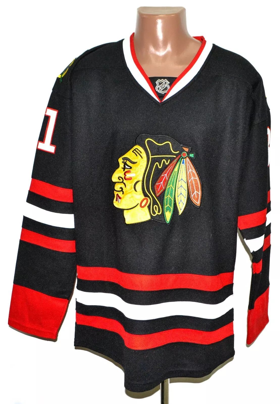 Reebok NHL BLACKHAWKS SHIRT JERSEY REEBOK NIEMI #31 SIZE XL(50) Size US XL / EU 56 / 4 - 2 Thumbnail