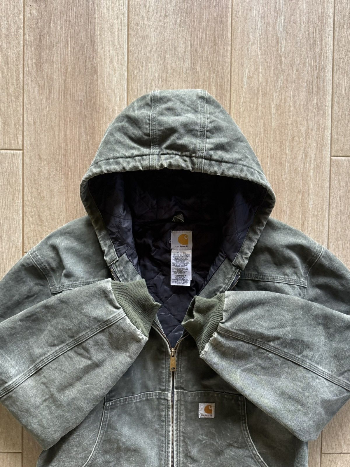 Carhartt 09s J244 MOS Carhartt Jacket Size US XL / EU 56 / 4 - 7 Thumbnail
