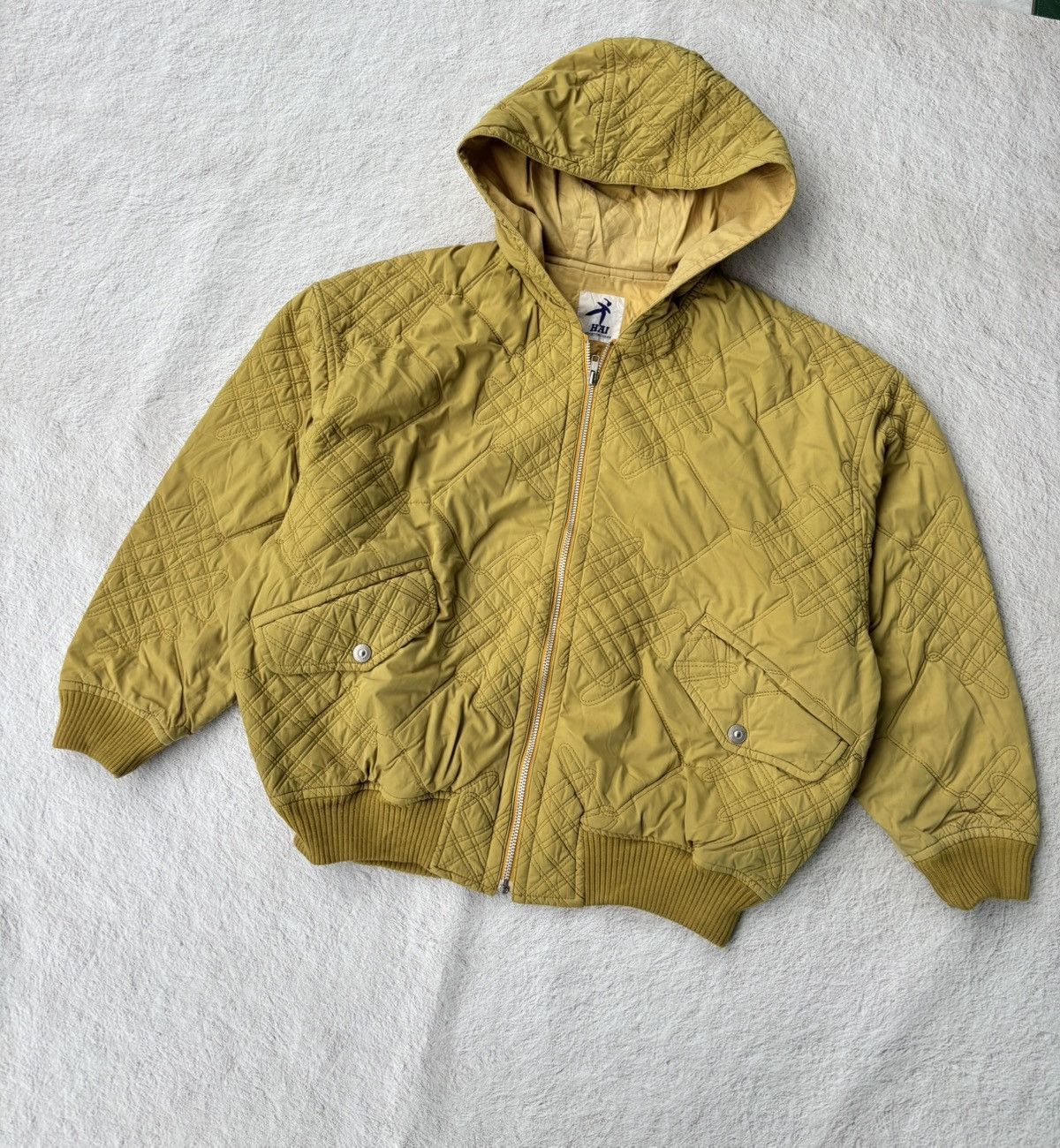 Issey Miyake Hai sporting isseymiyake vintage patchwork bomber Size US L / EU 52-54 / 3 - 2 Thumbnail