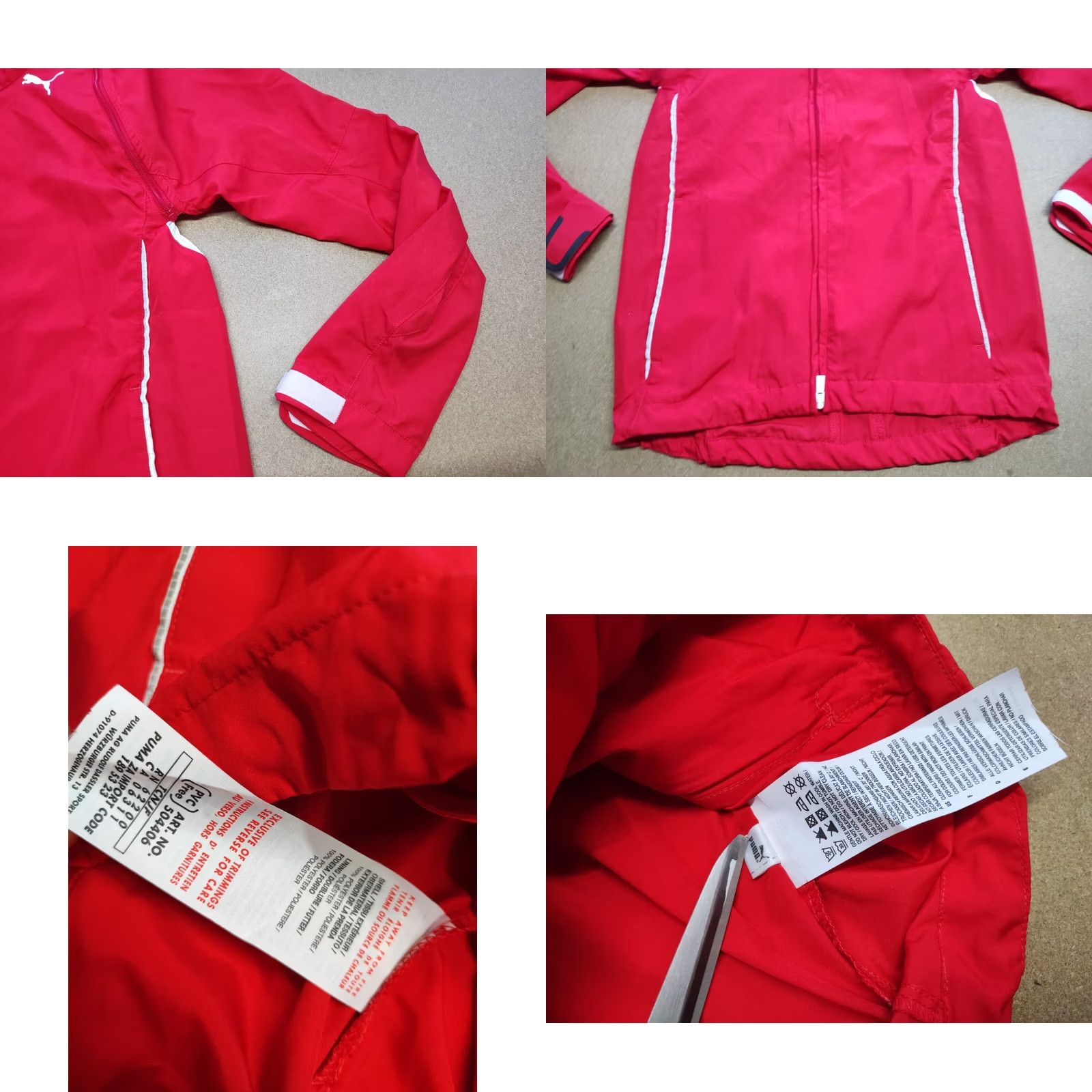 Puma PUMA Track Jacket Womens XS? Wait No. Size M / US 6-8 / IT 42-44 - 9 Thumbnail