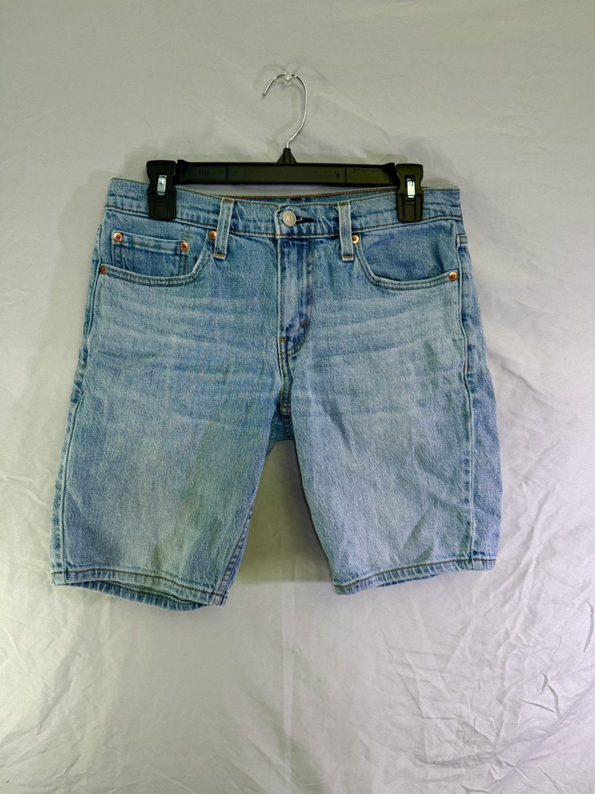 Levi's Blue Levi jeans shorts Size US 29 - 1 Thumbnail