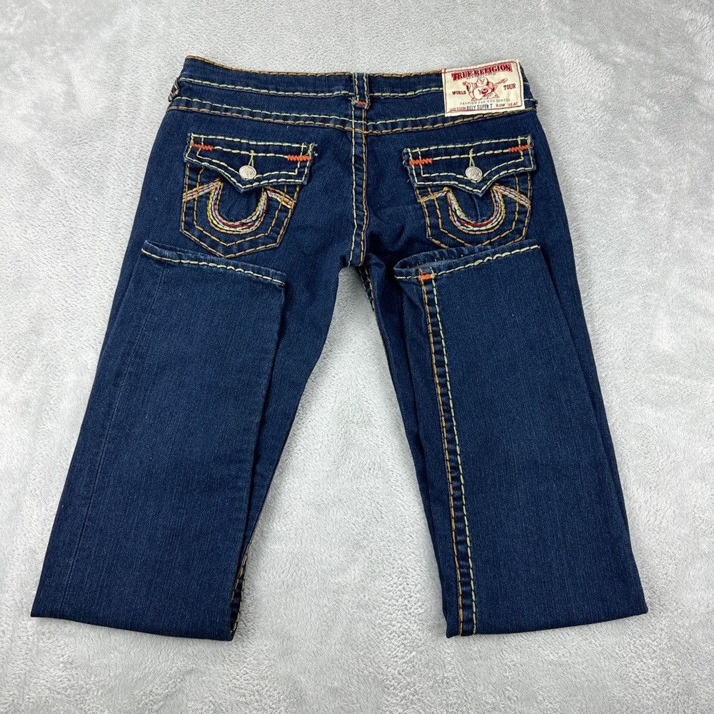 True Religion True Religion Billy Super T Skinny Low Waist Jeans Women’s Size 30" / US 8 / IT 44 - 8 Thumbnail
