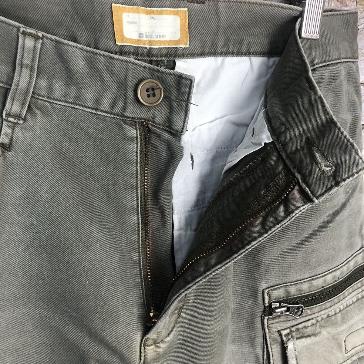 Japanese Brand Long John faded utility Cargo Multipocket Pants #A82 Size US 29 - 15 Thumbnail